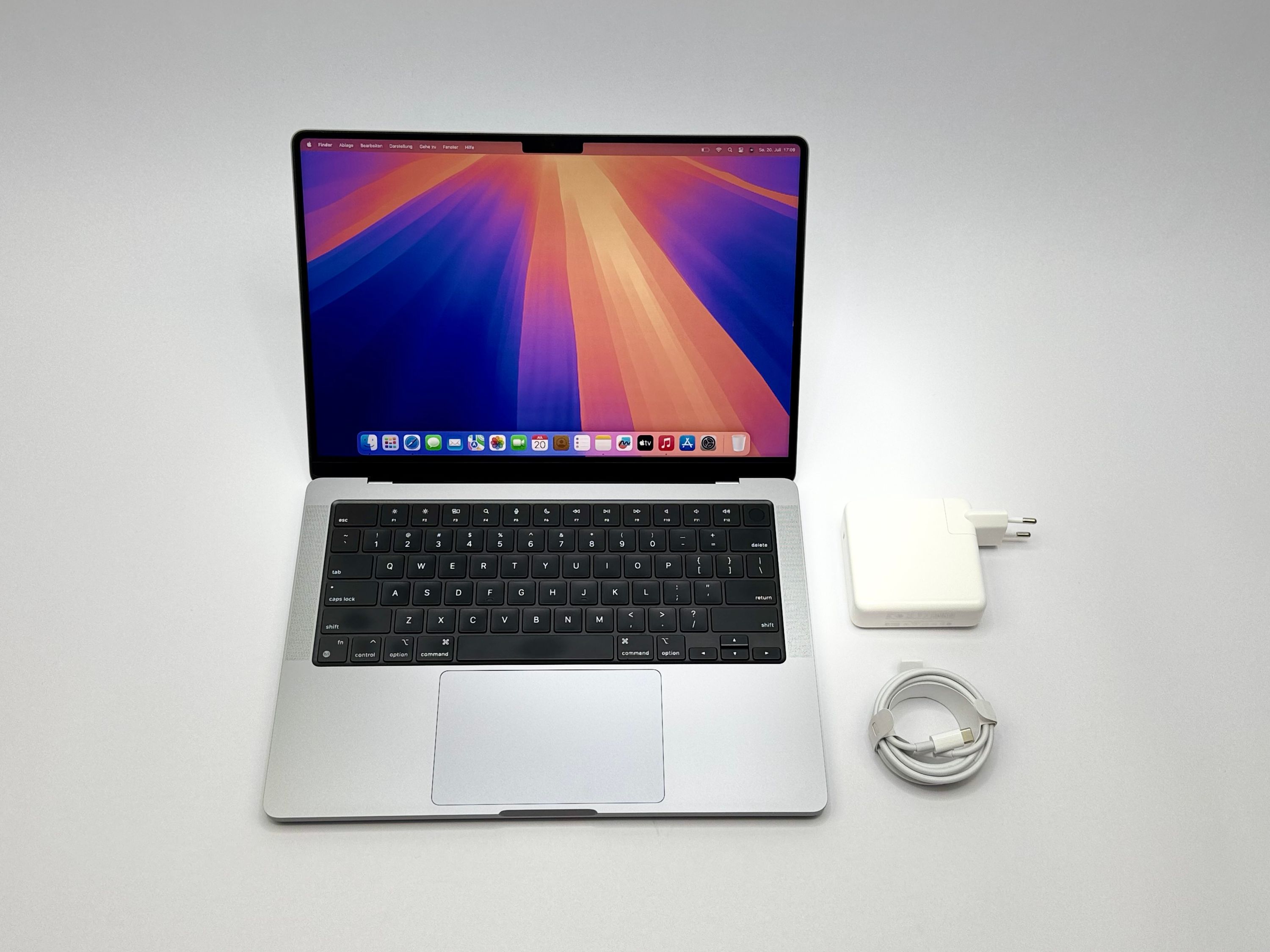 Apple MacBook Pro 14“ M1 PRO 10C CPU 16C GPU 1 TB SSD 16 GB Ram 2021 SPACE GREY QWERTY