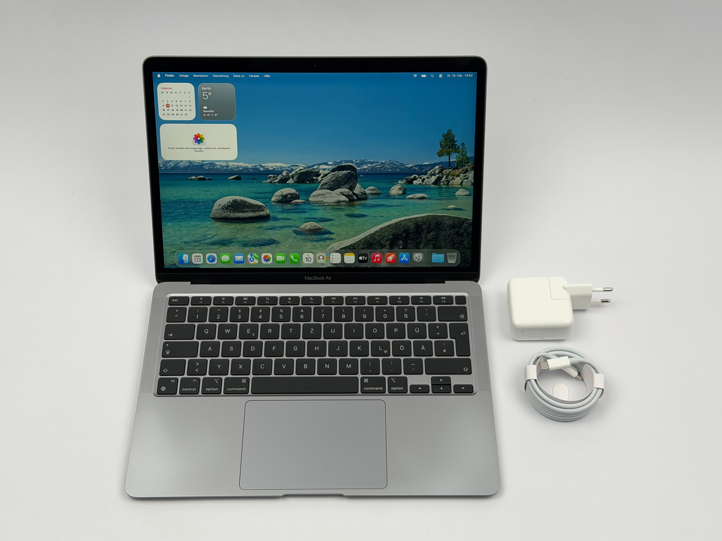 Apple MacBook Air 13,3“ M1 8C CPU 7C GPU 256 GB SSD 16 GB Ram 2020 Space Grey