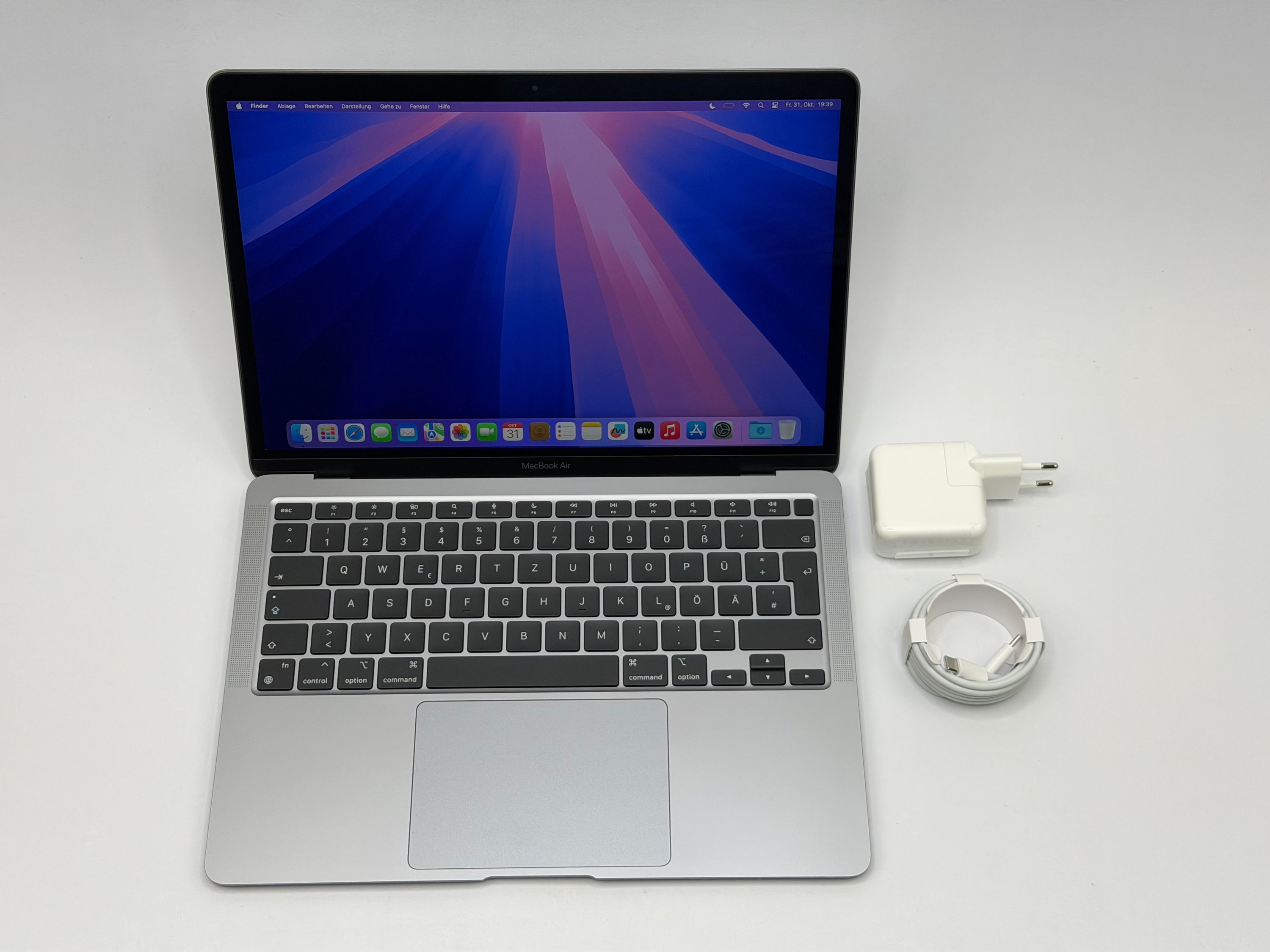 Apple MacBook Air 13,3“ M1 8C CPU 7C GPU 512 GB SSD 16 GB Ram 2020 SPACE GREY