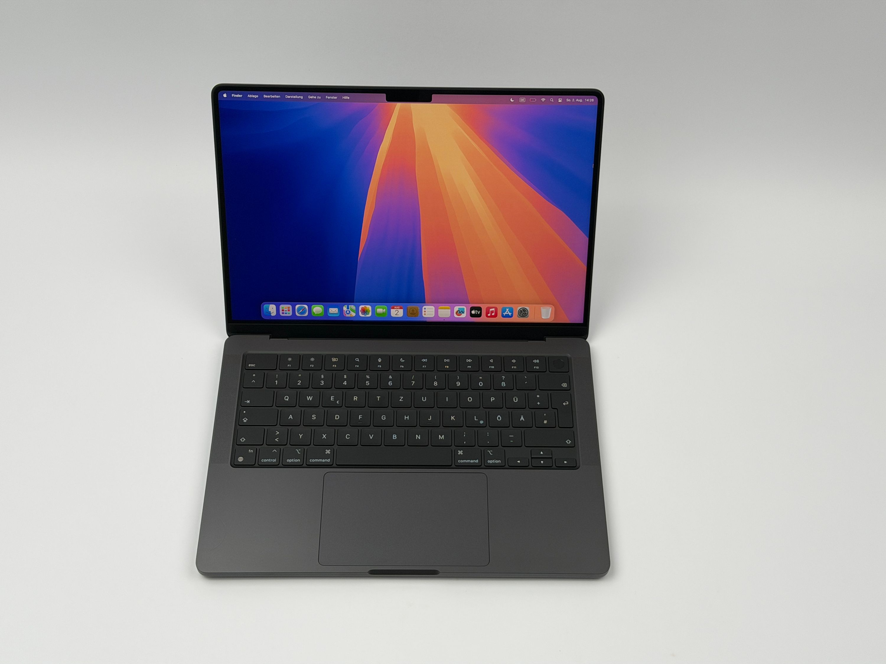 Apple MacBook Pro 14“ M4 10C CPU 10C GPU 512 GB SSD 16 GB Ram 2024 SPACE BLACK