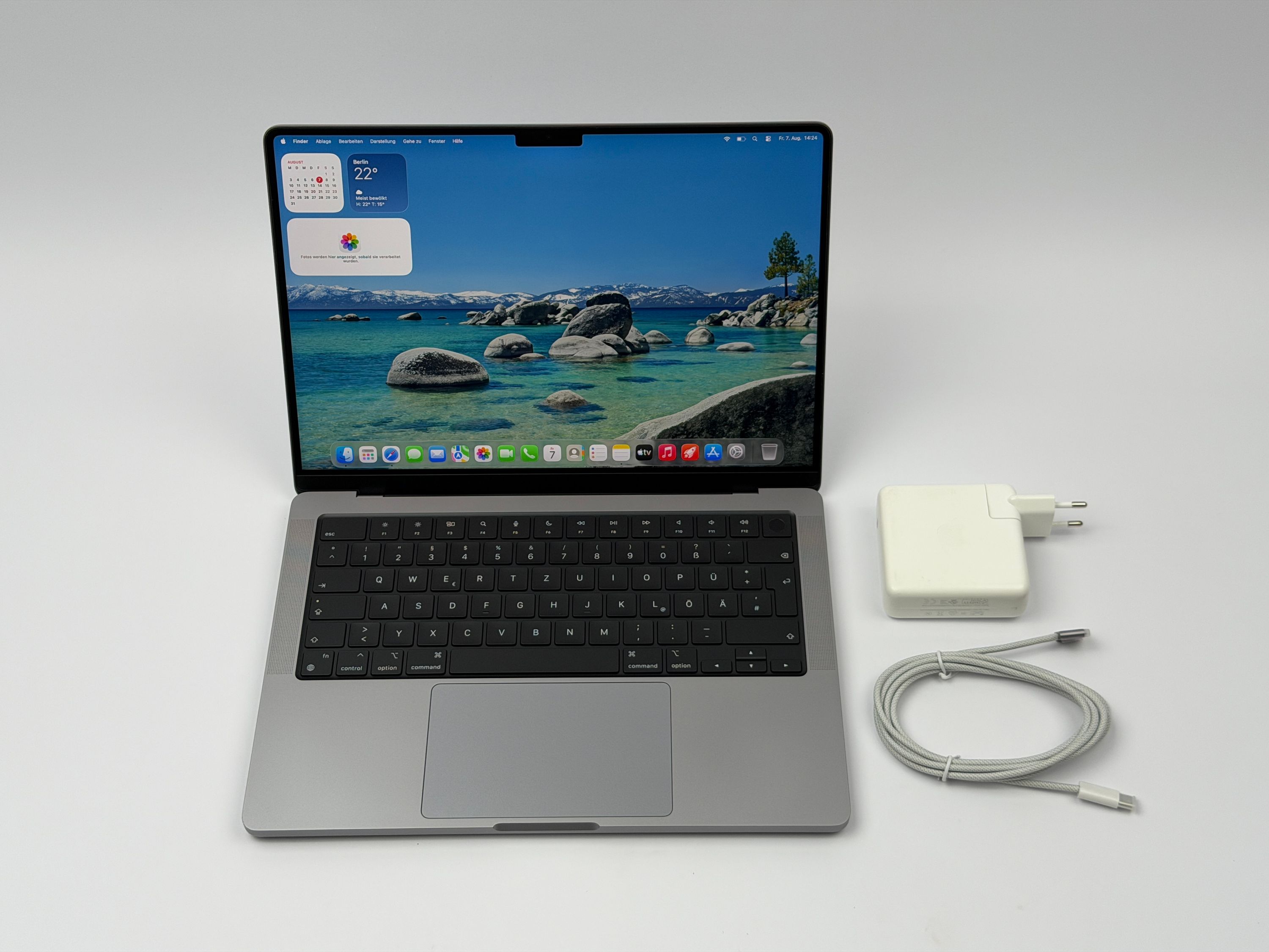 Apple MacBook Pro 14“ M1 PRO 10C CPU 16C GPU 512 GB SSD 16 GB Ram 2021 SPACE GREY