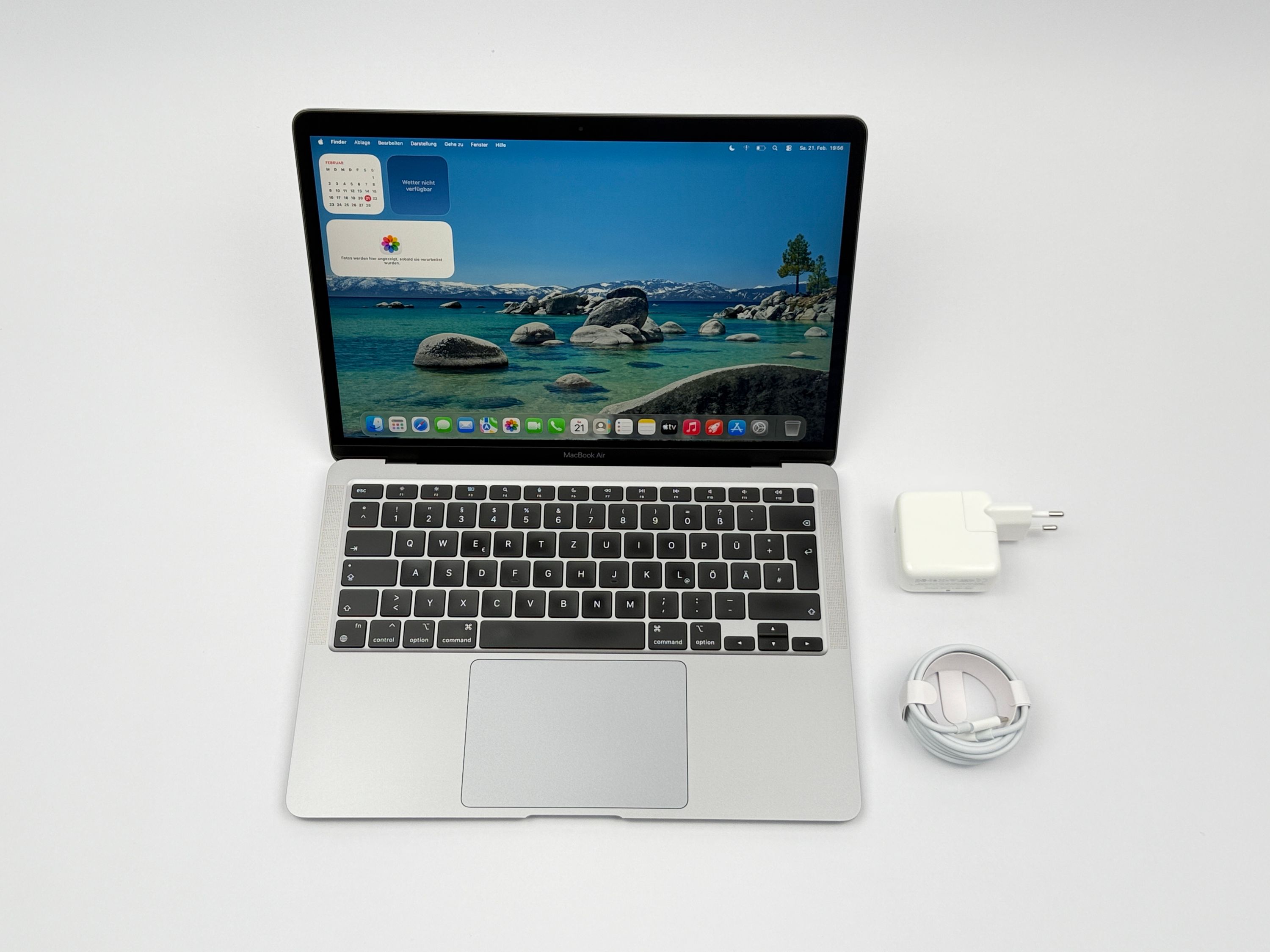 Apple MacBook Air 13,3“ M1 8C CPU 7C GPU 256 GB SSD 16 GB Ram 2020 Space Grey