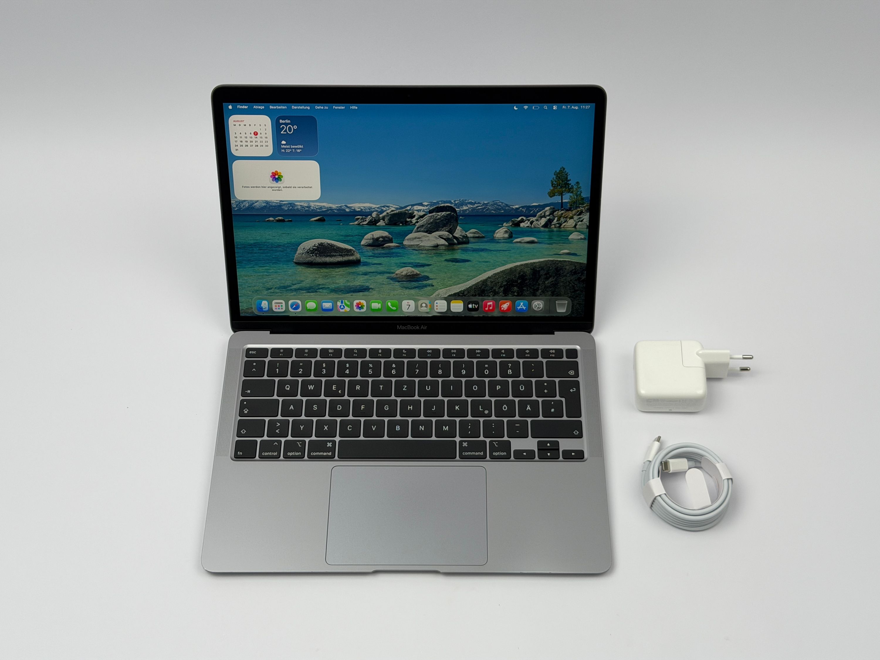 Apple MacBook Air 13,3“ M1 8C CPU 7C GPU 512 GB SSD 16 GB Ram 2020 SPACE GREY