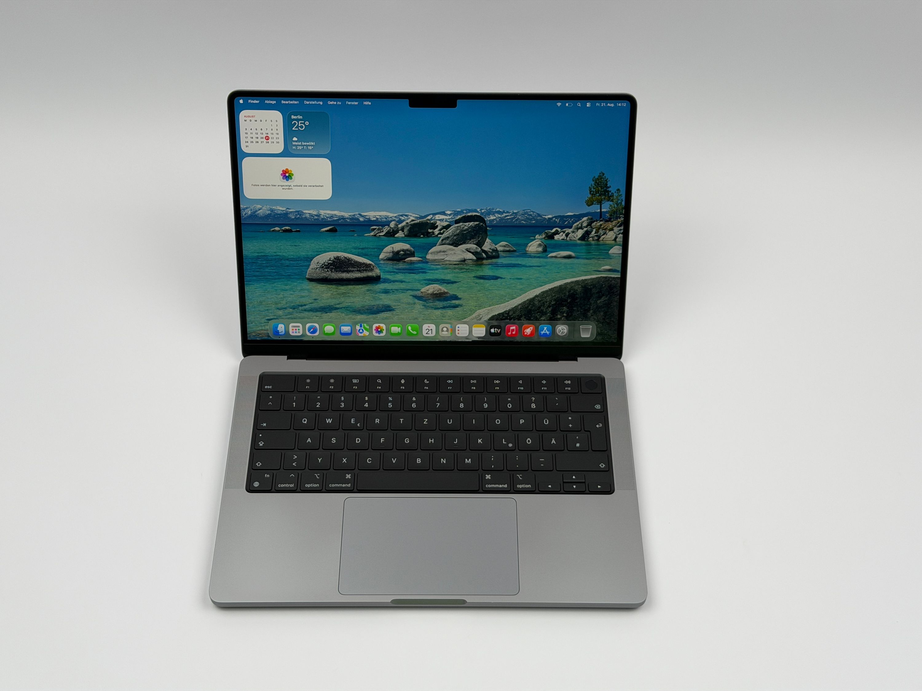 Apple MacBook Pro 14“ M1 PRO 10C CPU 16C GPU 512 GB SSD 16 GB Ram 2021 SPACE GREY