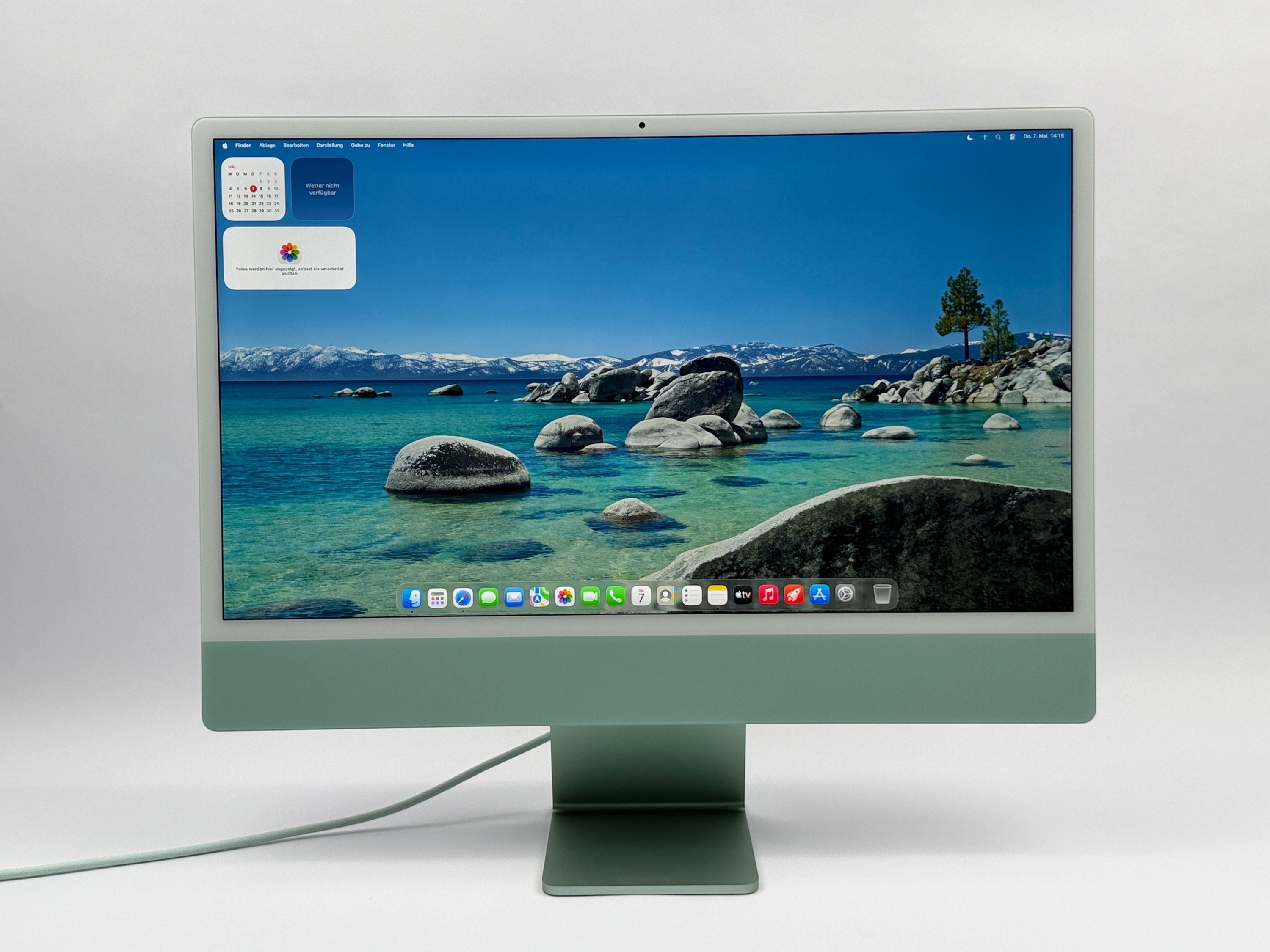 Apple iMac 24" M1 8-Core CPU 8-Core GPU 16 GB RAM 256 GB SSD Grün
