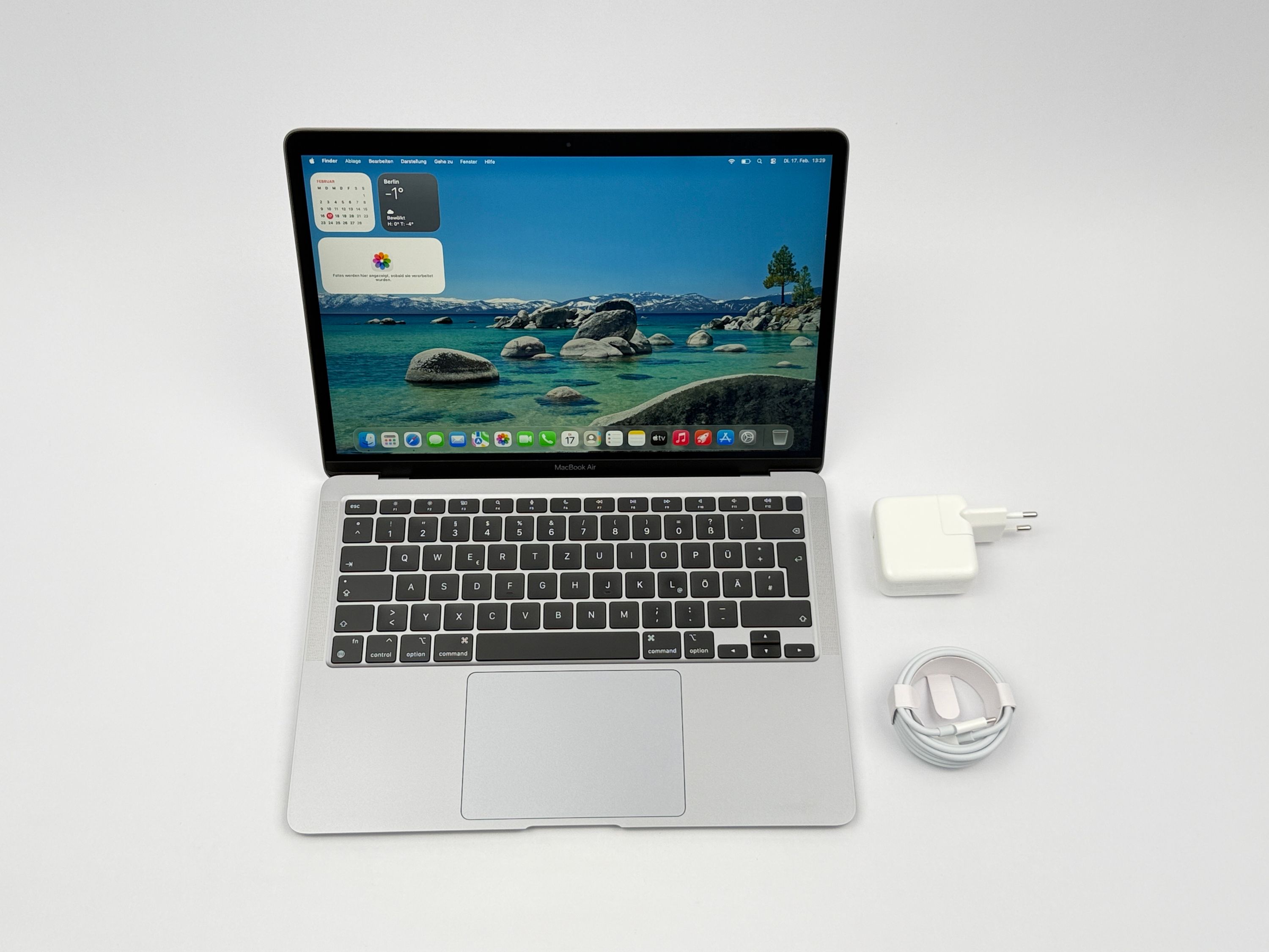 Apple MacBook Air 13,3“ M1 8C CPU 7C GPU 256 GB SSD 16 GB Ram 2020 Space Grey