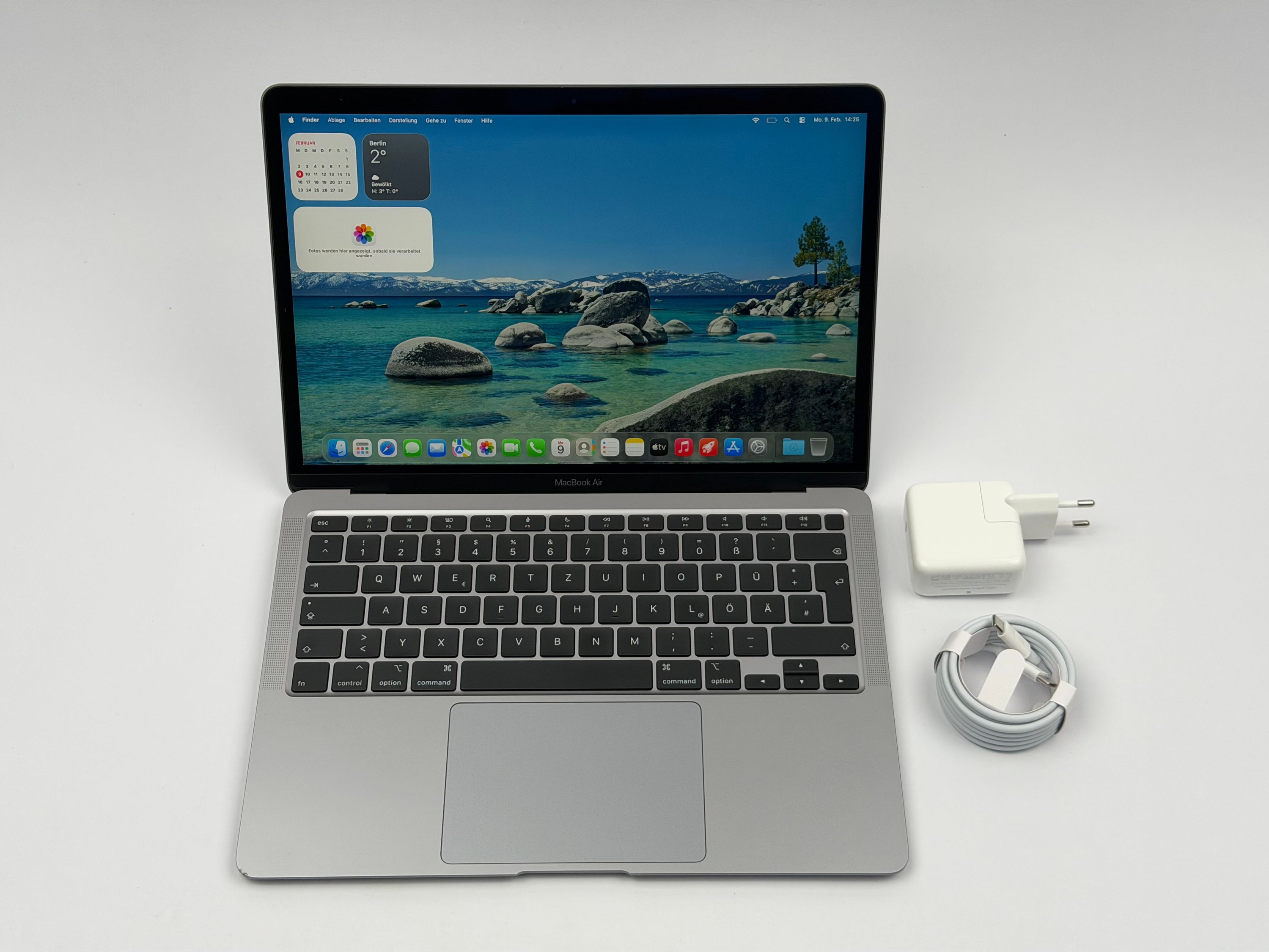 Apple MacBook Air 13,3“ M1 8C CPU 7C GPU 256 GB SSD 16 GB Ram 2020 Space Grey
