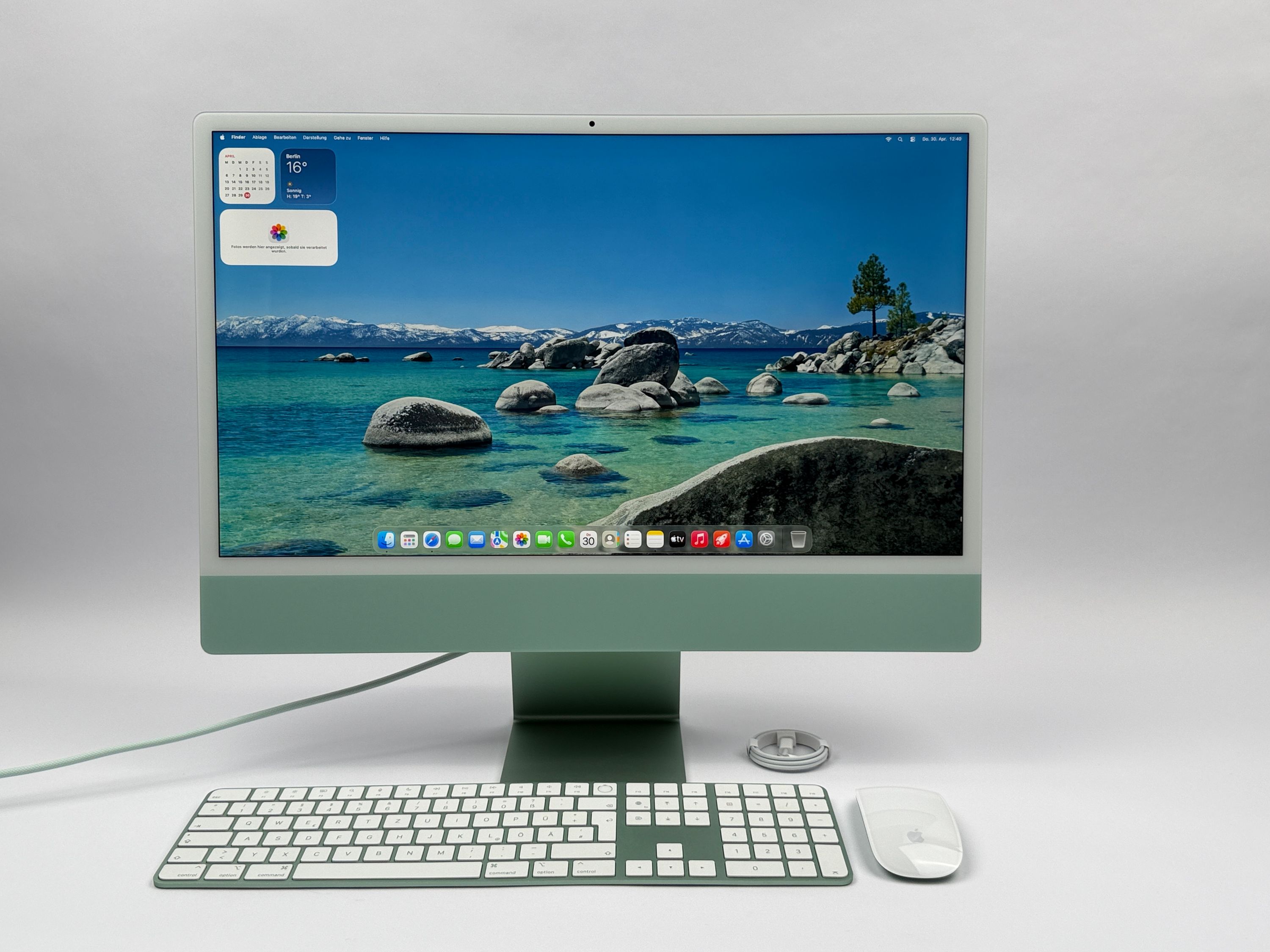 Apple iMac 24" M3 8-Core CPU 8-Core GPU 16 GB RAM 1 TB SSD GRÜN 2023