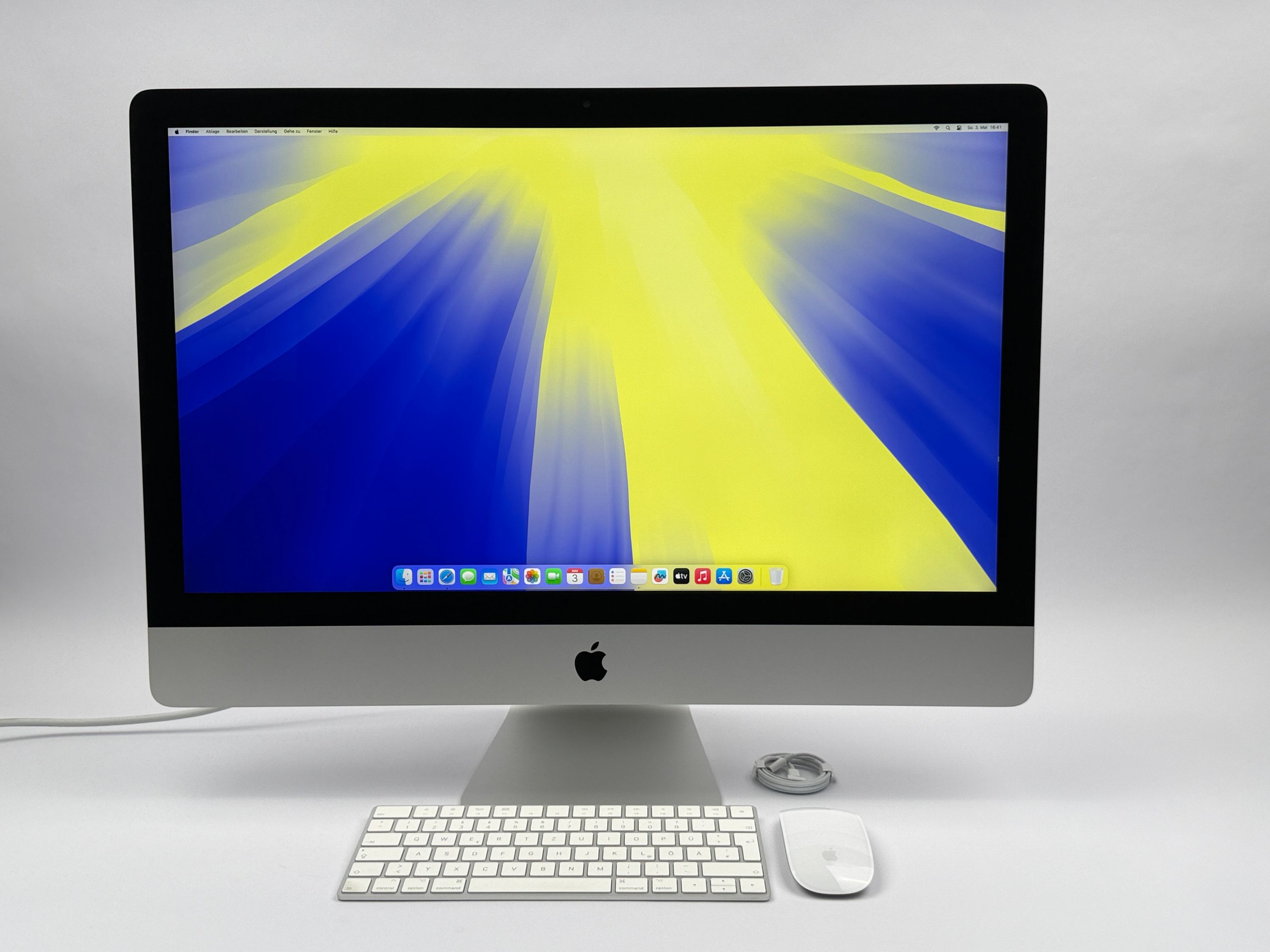 Apple iMac Retina 5K 27“ 6-Core i5 3,0 Ghz 8 GB Ram 1 TB FD 2019 SILBER