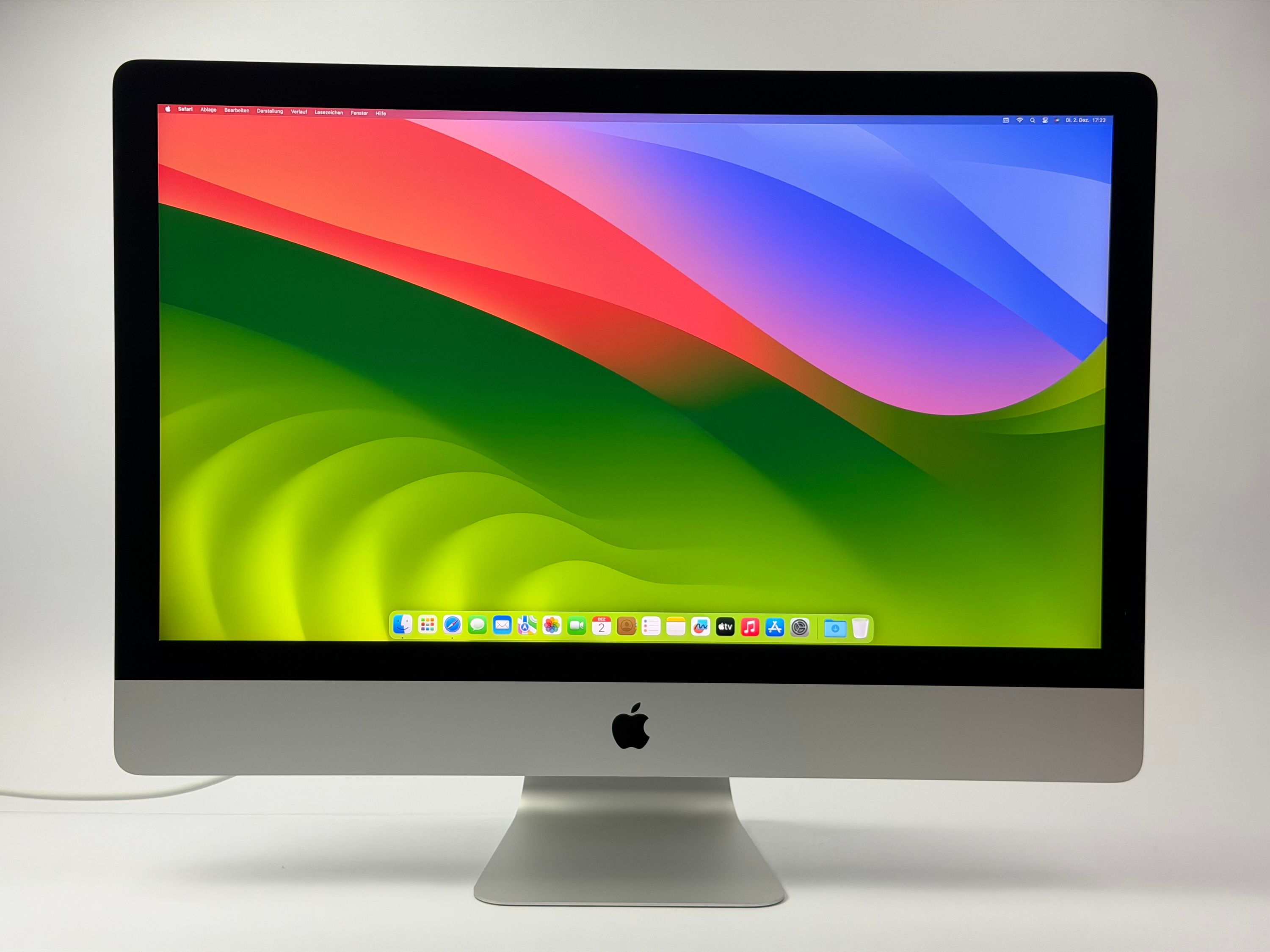 Apple iMac Retina 5K 27“ 10-Core i9 3,6 Ghz 32 GB Ram 2 TB SSD RP 5700 XT SILBER 2020