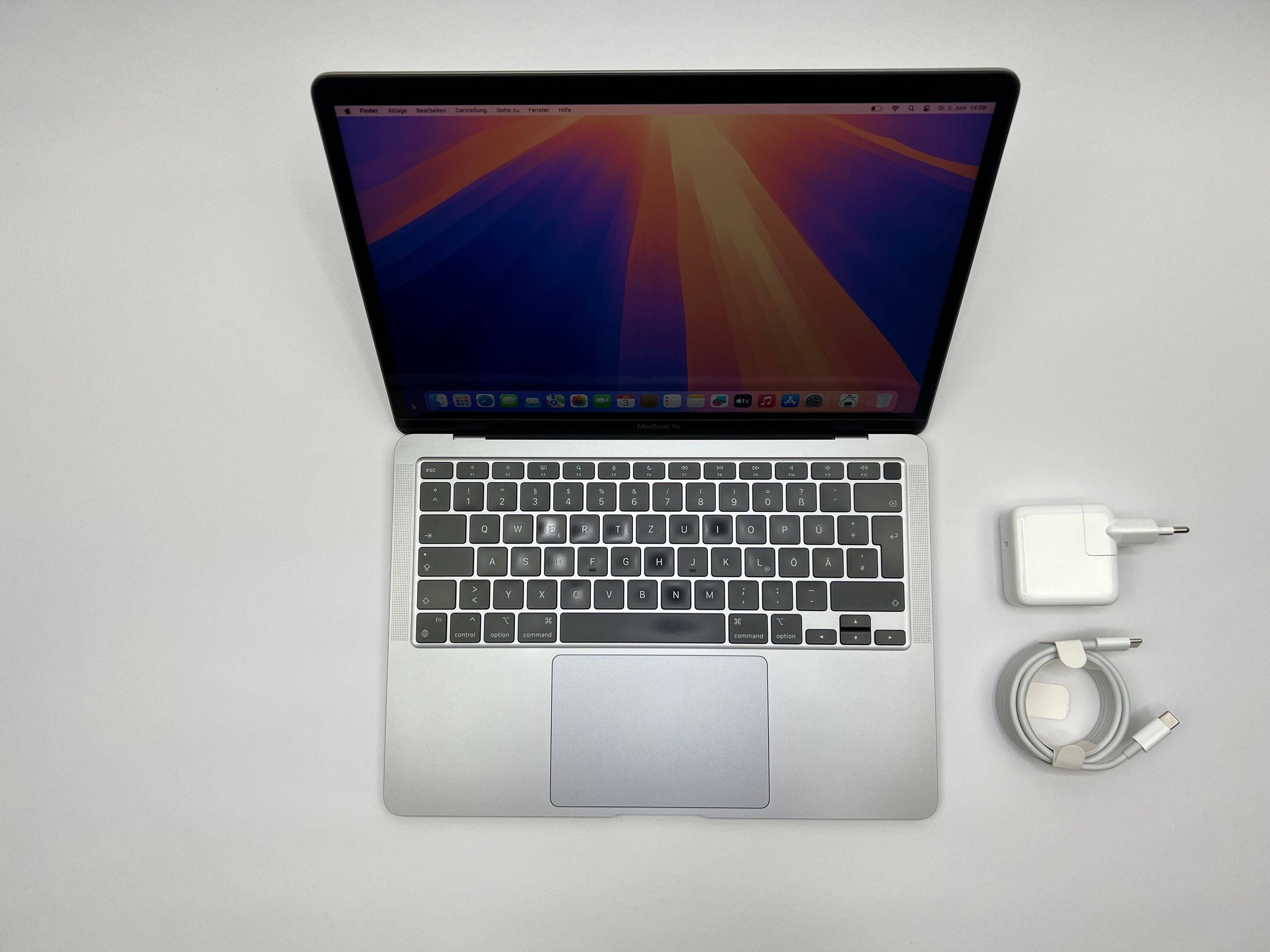 Apple MacBook Air 13,3“ M1 8C CPU 7C GPU 512 GB SSD 16 GB Ram 2020 SPACE GREY