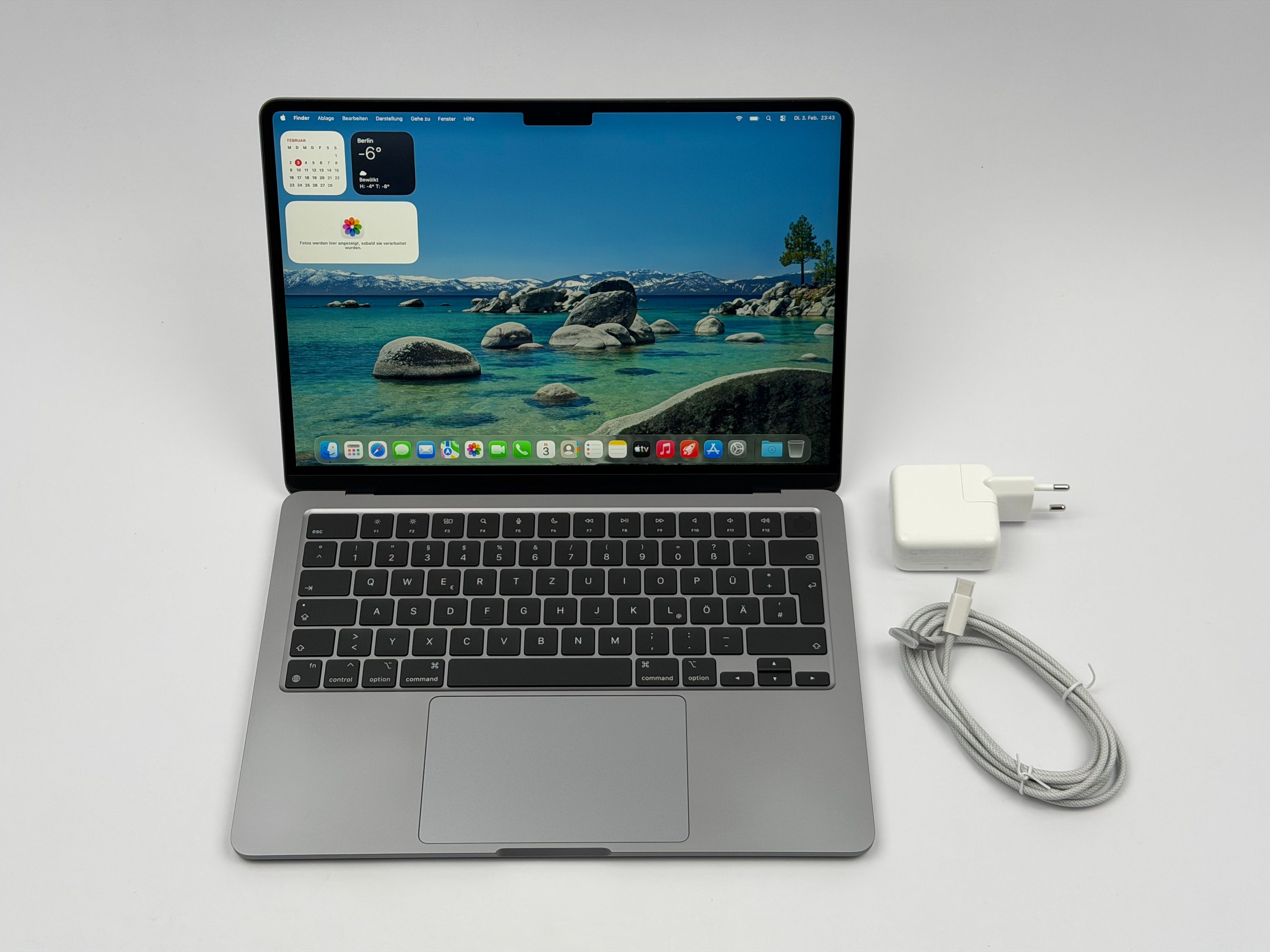 Apple MacBook Air 13,3“ M2 8C CPU 8C GPU 512 GB SSD 16 GB 2022 SPACE GREY