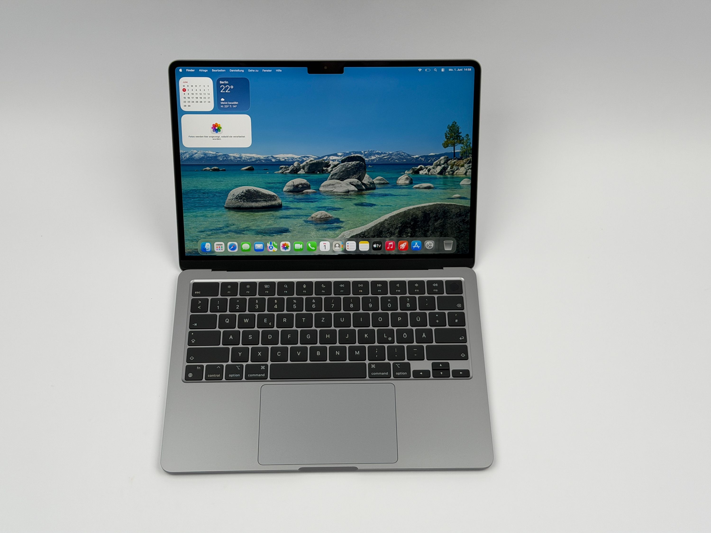 Apple MacBook Air 13,6“ M2 8C CPU 8C GPU 512 GB SSD 8 GB 2022 SPACE GREY