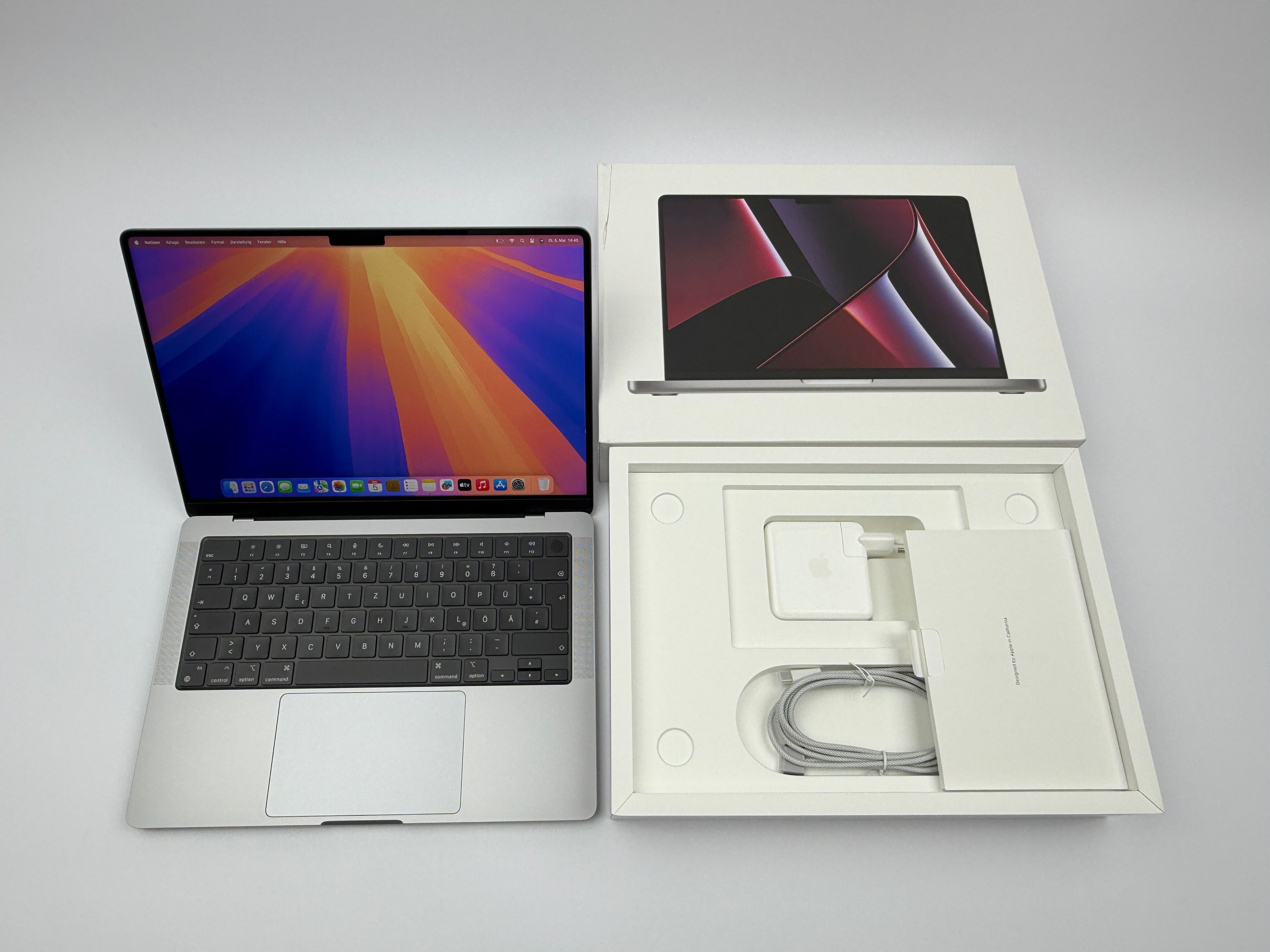 Apple MacBook Pro 14“ M2 PRO 10C CPU 16C GPU 512 GB SSD 16 GB Ram 2023 SPACE GREY