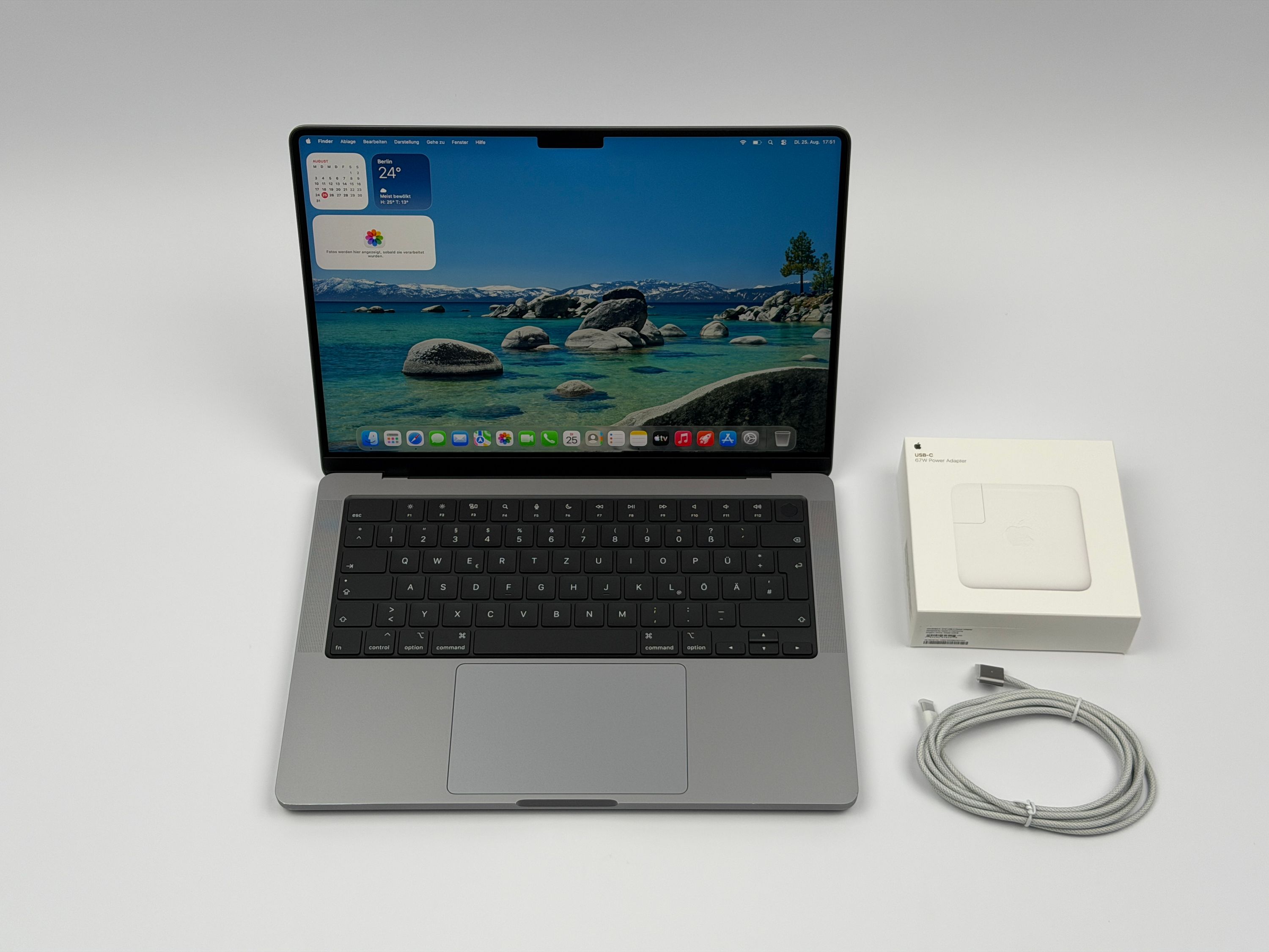Apple MacBook Pro 14“ M2 PRO 10C CPU 16C GPU 512 GB SSD 16 GB Ram 2023 SPACE GREY