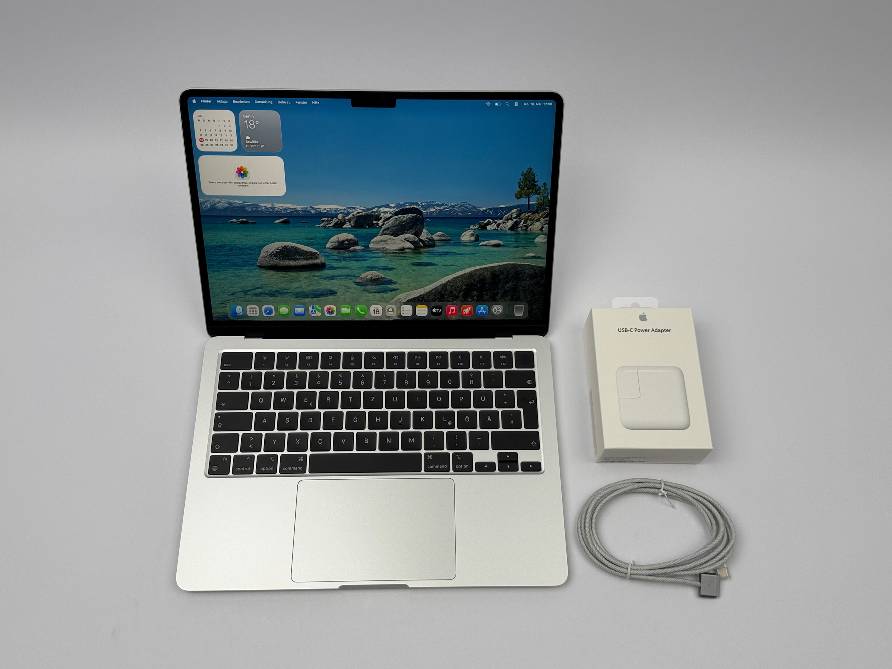 Apple MacBook Air 13,3“ M2 8C CPU 10C GPU 512 GB SSD 8 GB 2022 SILBER