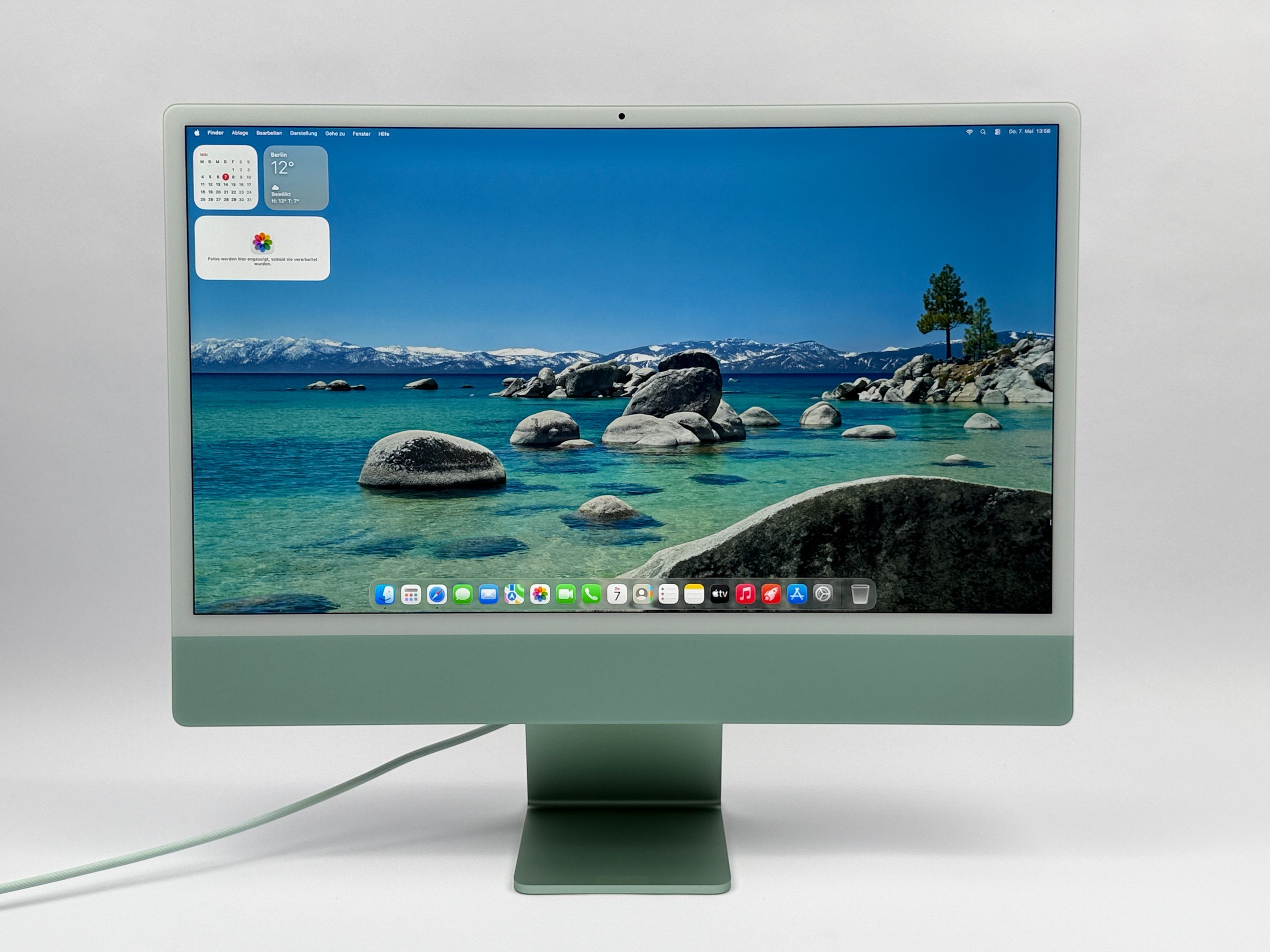Apple iMac 24" M1 8-Core CPU 8-Core GPU 16 GB RAM 256 GB SSD Grün