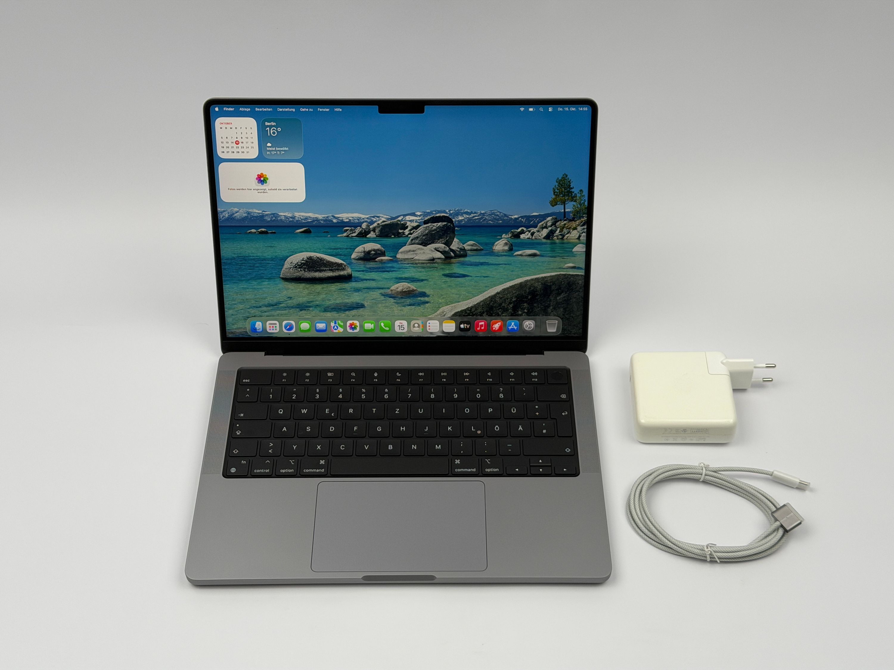 Apple MacBook Pro 14“ M1 MAX 10C CPU 24C GPU 512 GB SSD 32 GB Ram 2021 SPACE GREY