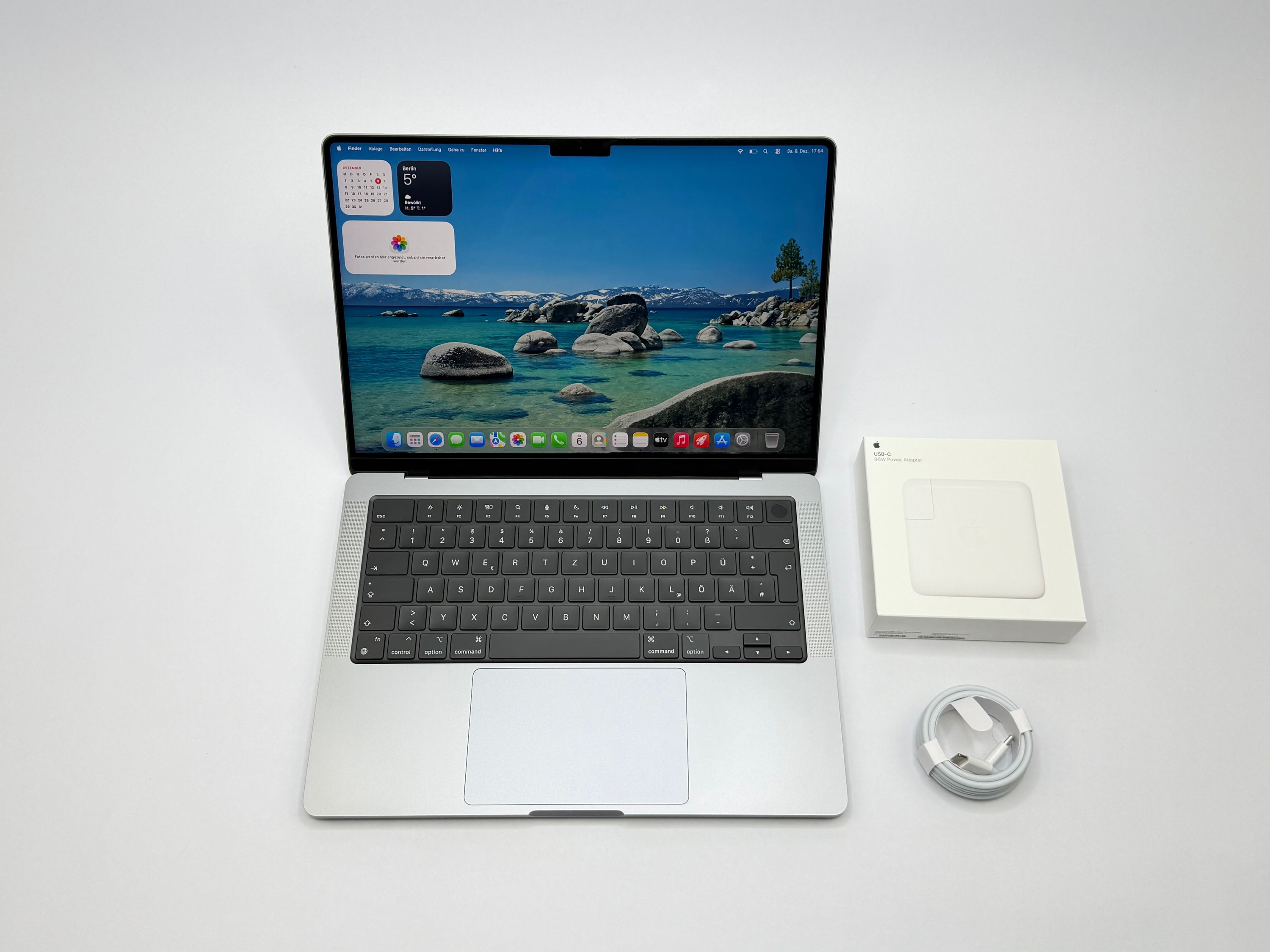 Apple MacBook Pro 14“ M1 PRO 10C CPU 16C GPU 512 GB SSD 32 GB Ram 2021 SPACE GREY