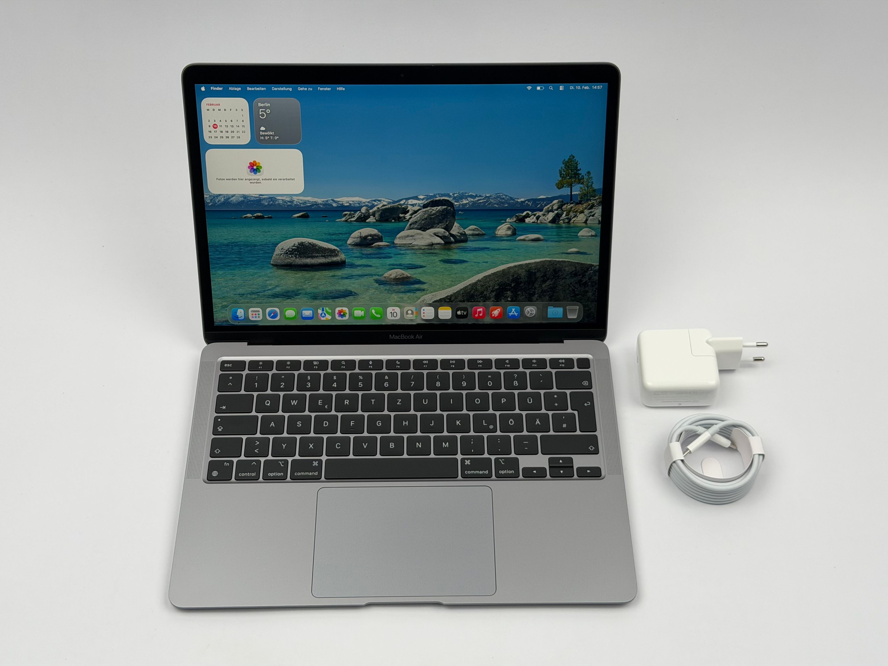 Apple MacBook Air 13,3“ M1 8C CPU 7C GPU 256 GB SSD 16 GB Ram 2020 Space Grey