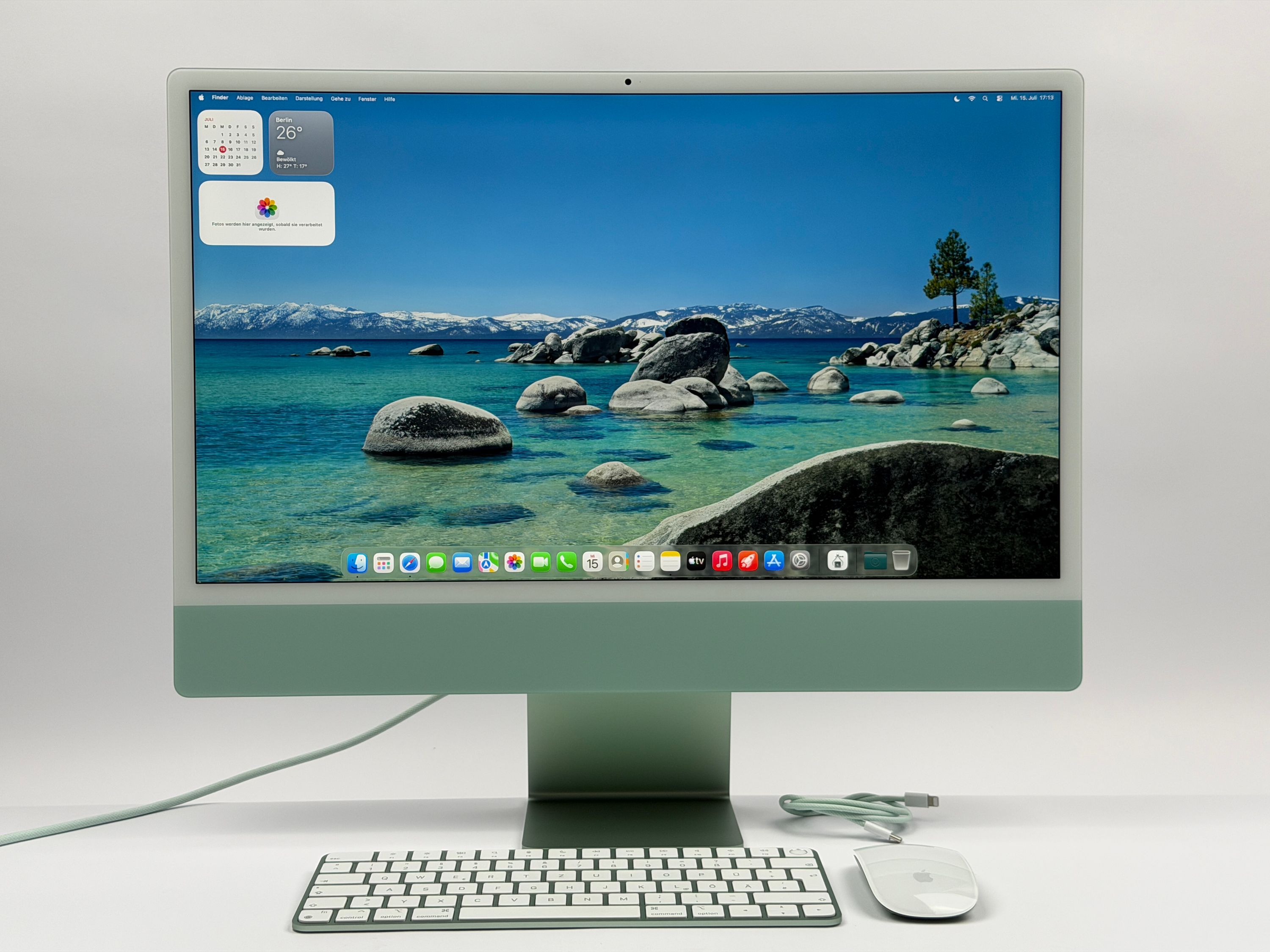 Apple iMac 24" M1 8-Core CPU 8-Core GPU 8GB RAM 512 GB SSD Grün