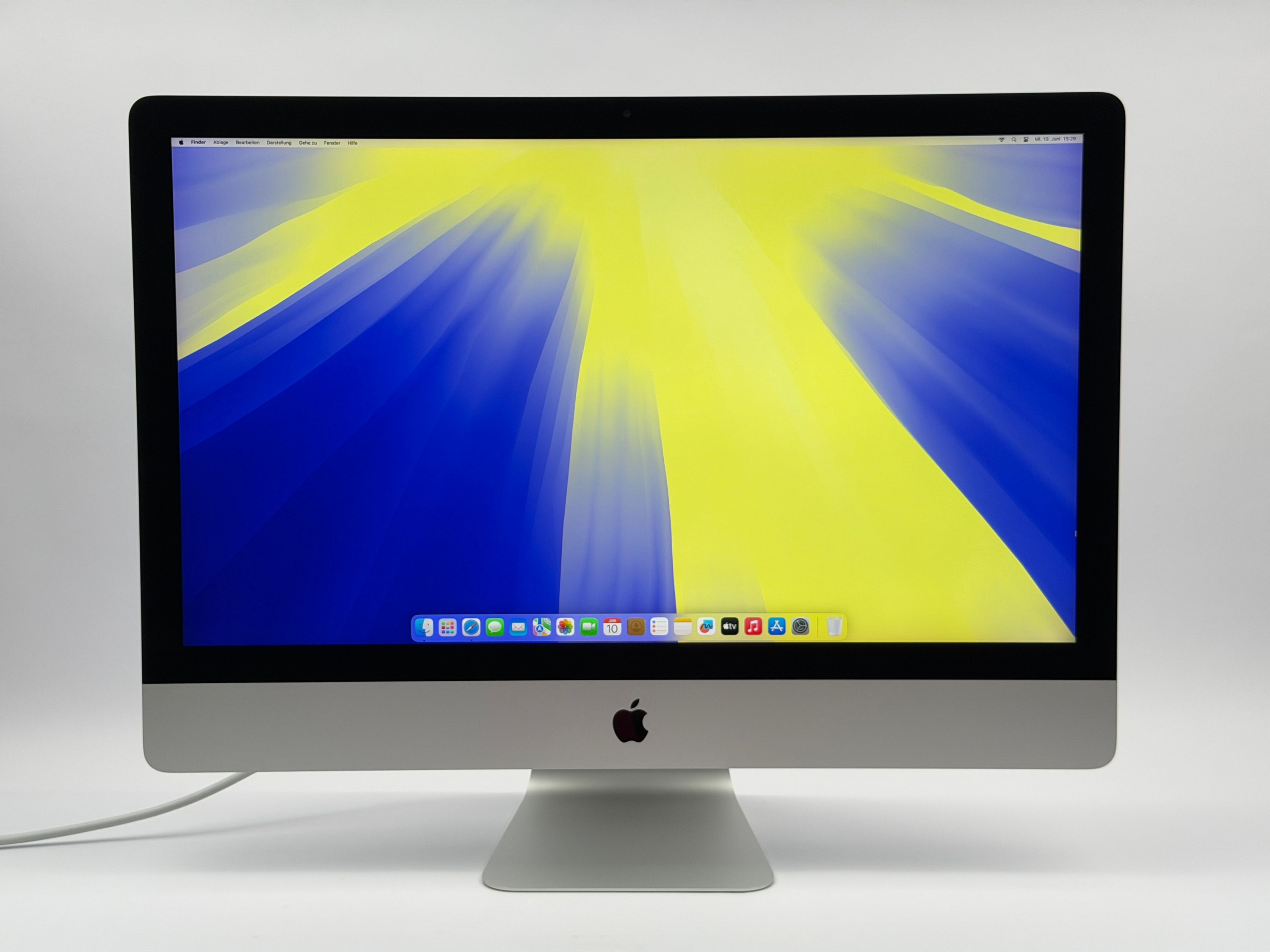 Apple iMac Retina 5K 27“ 6-Core i5 3,7 Ghz 64 GB Ram 1 TB SSD RP580X 2019 SILBER