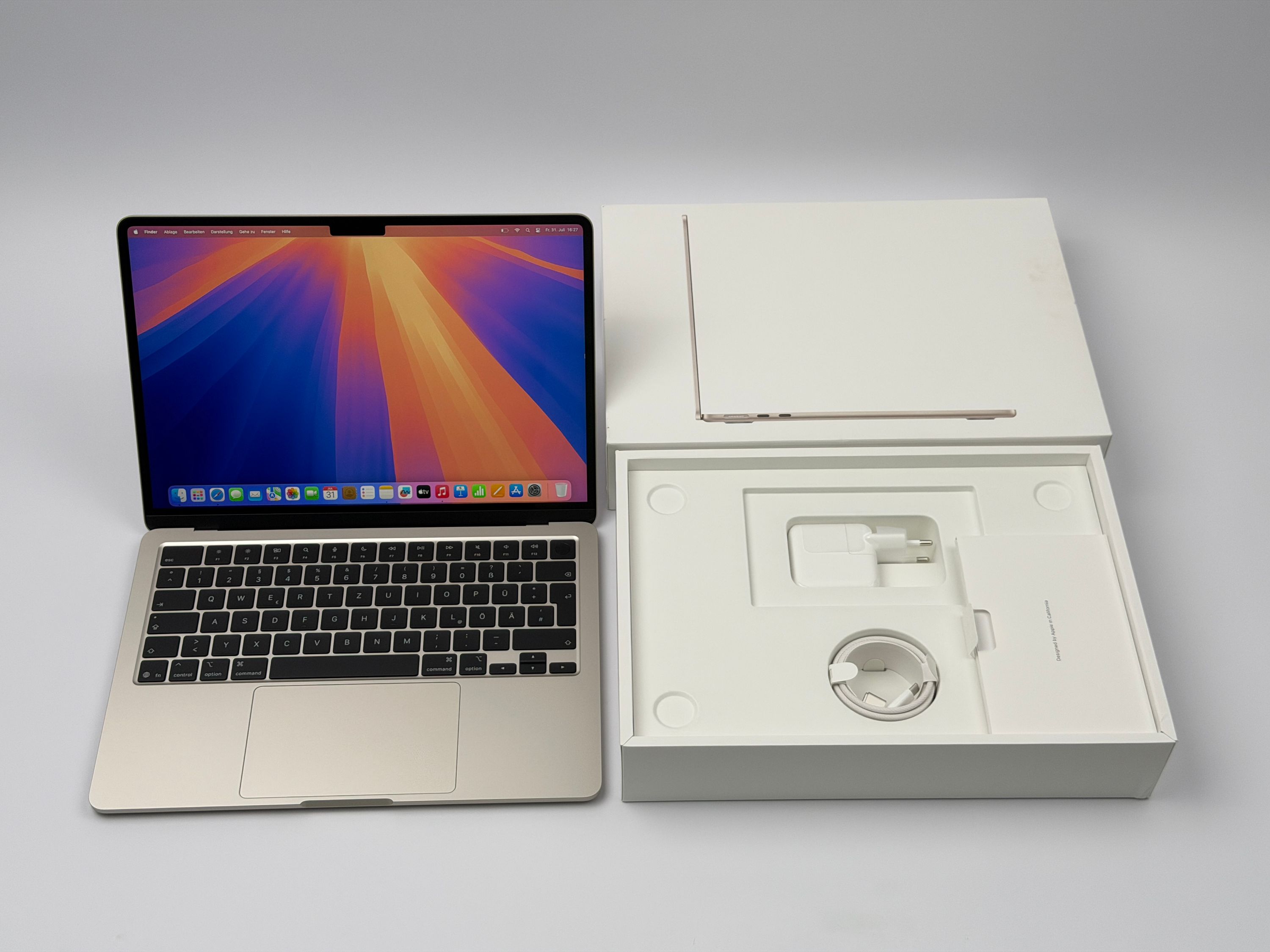 Apple MacBook Air 13,3“ M4 10C CPU 10C GPU 512 GB SSD 16 GB 2025 Polarstern