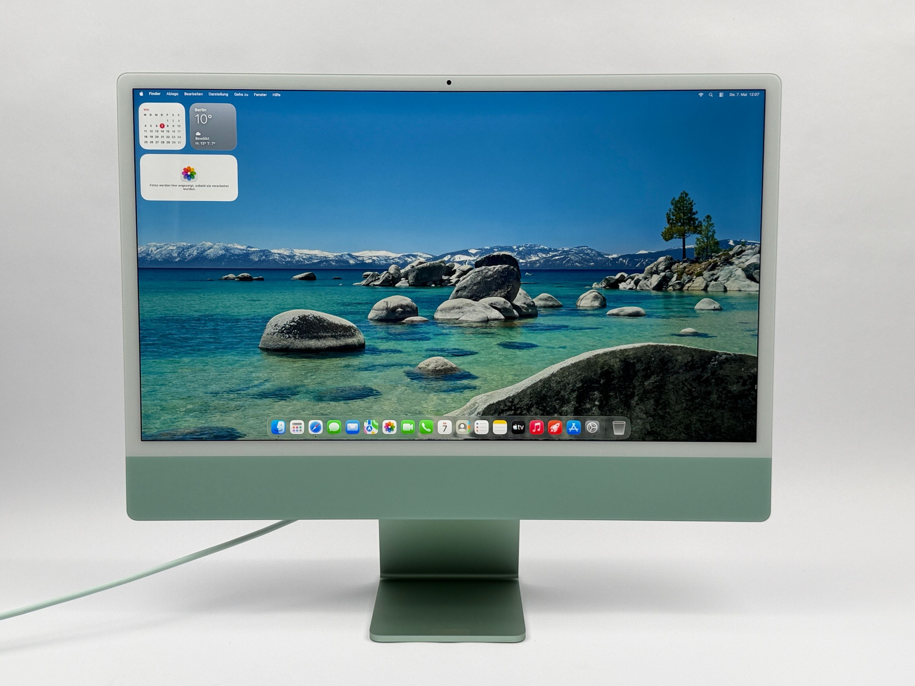 Apple iMac 24" M1 8-Core CPU 8-Core GPU 16 GB RAM 256 GB SSD Grün