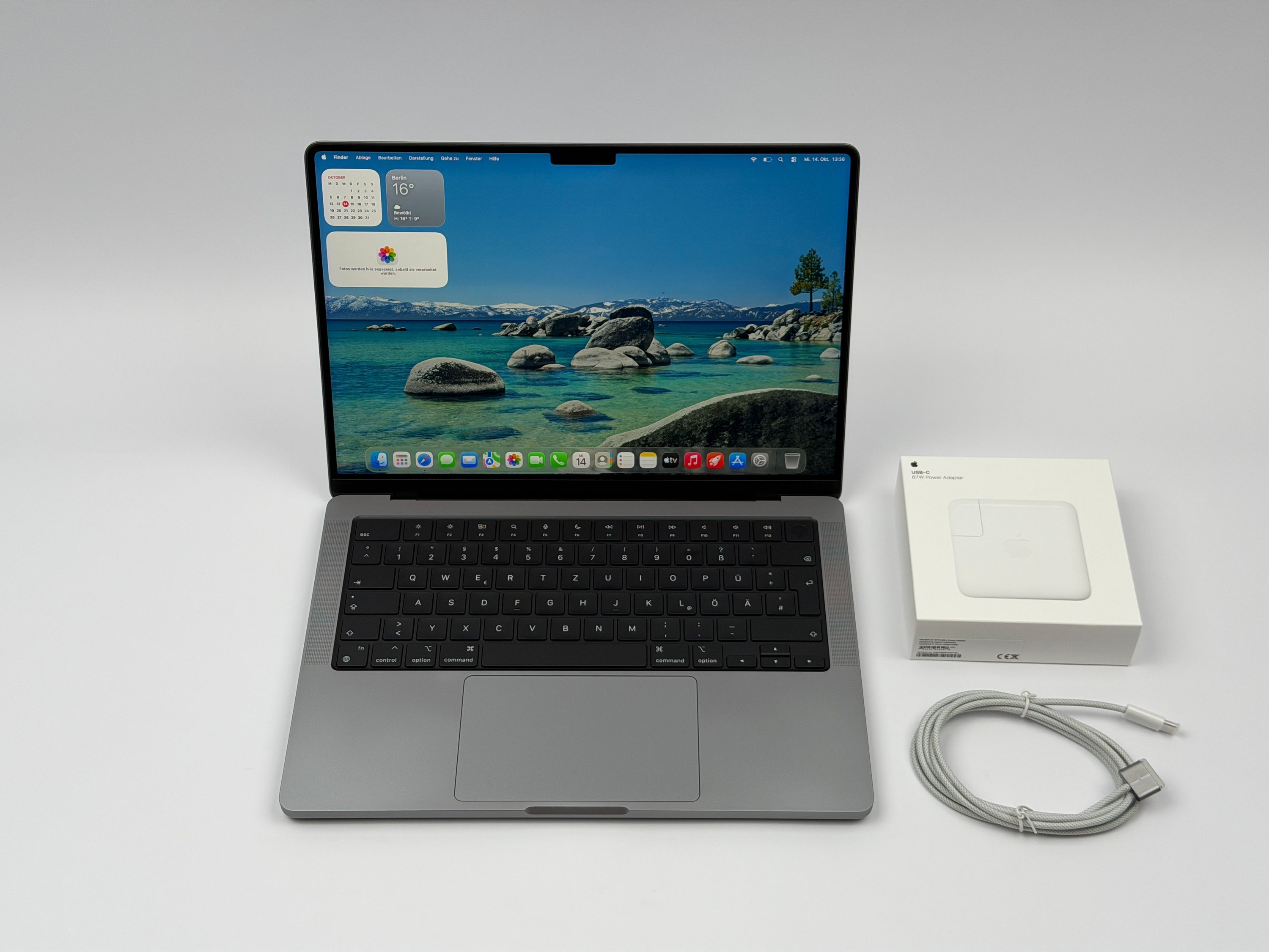Apple MacBook Pro 14“ M2 PRO 10C CPU 16C GPU 512 GB SSD 16 GB Ram 2023 SPACE GREY