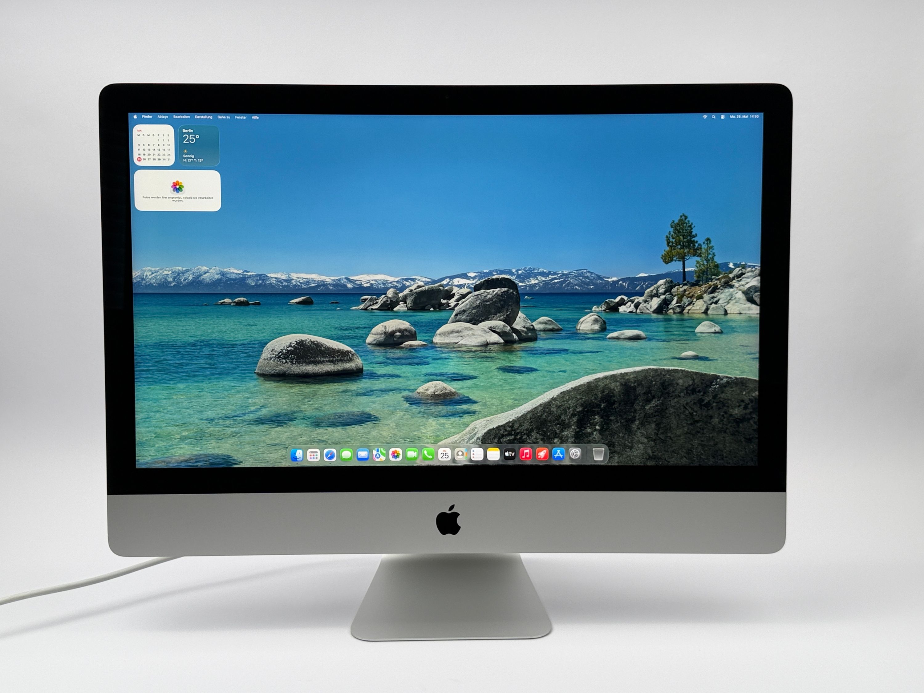 Apple iMac Retina 5K 27“ 10-Core i9 3,6 Ghz 16 GB Ram 1 TB SSD RP 5500 XT SILBER 2020