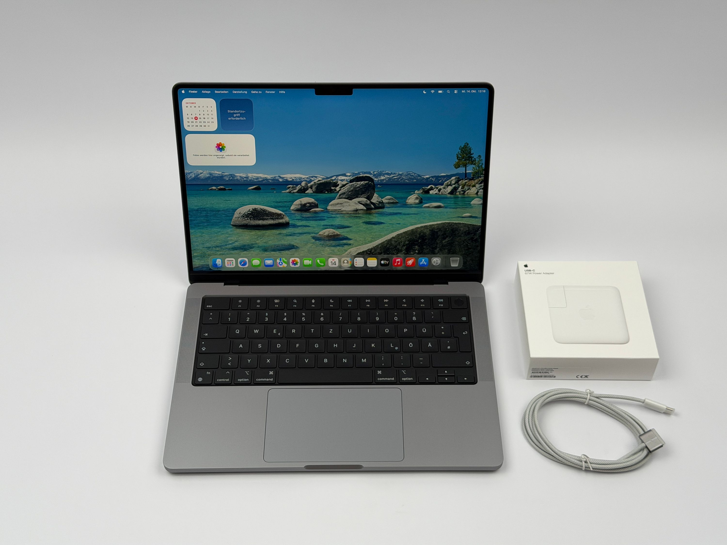 Apple MacBook Pro 14“ M2 PRO 10C CPU 16C GPU 512 GB SSD 16 GB Ram 2023 SPACE GREY