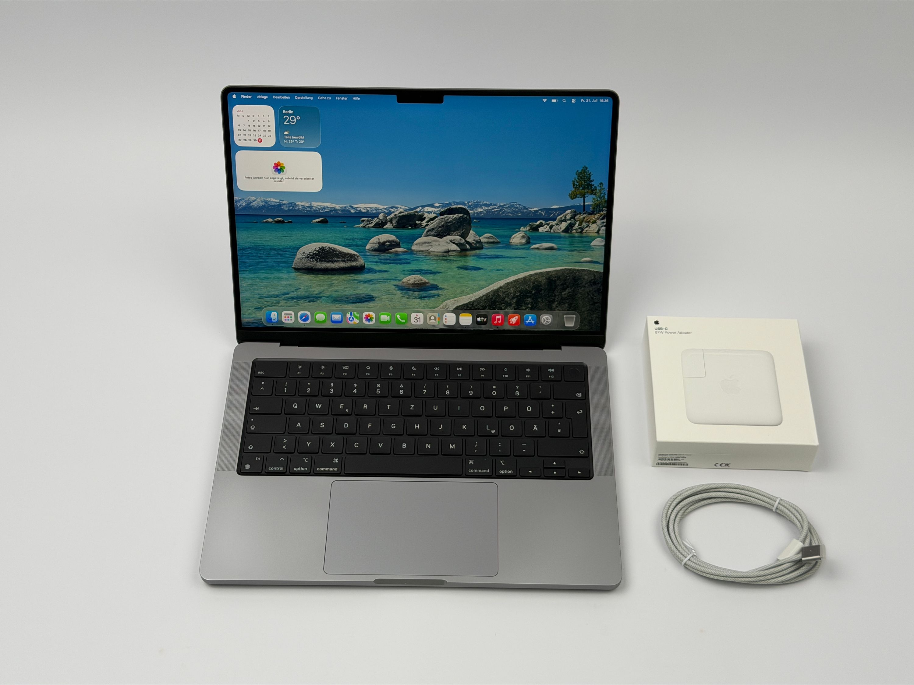 Apple MacBook Pro 14“ M2 PRO 10C CPU 16C GPU 512 GB SSD 16 GB Ram 2023 SPACE GREY