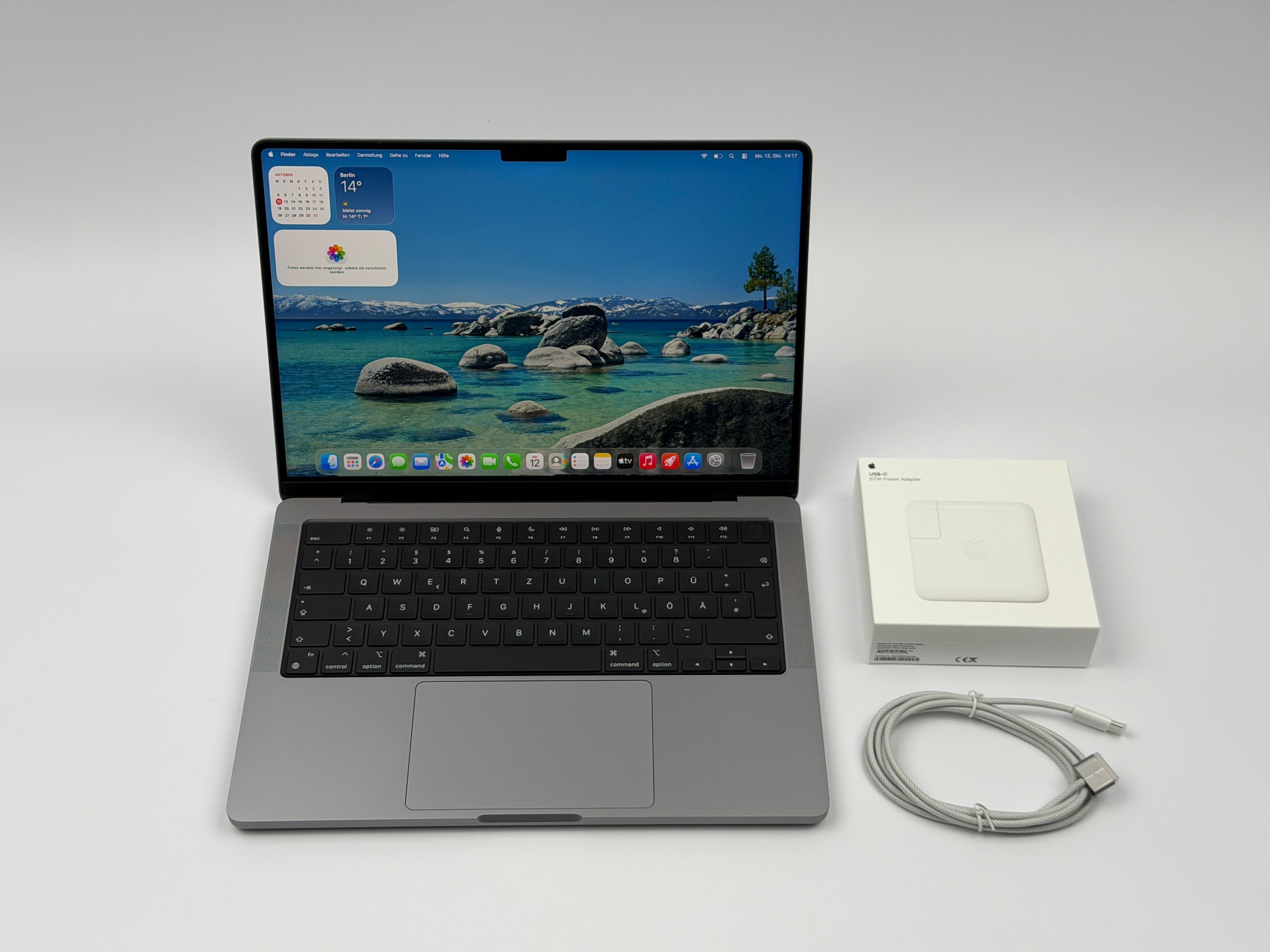 Apple MacBook Pro 14“ M2 PRO 10C CPU 16C GPU 512 GB SSD 16 GB Ram 2023 SPACE GREY
