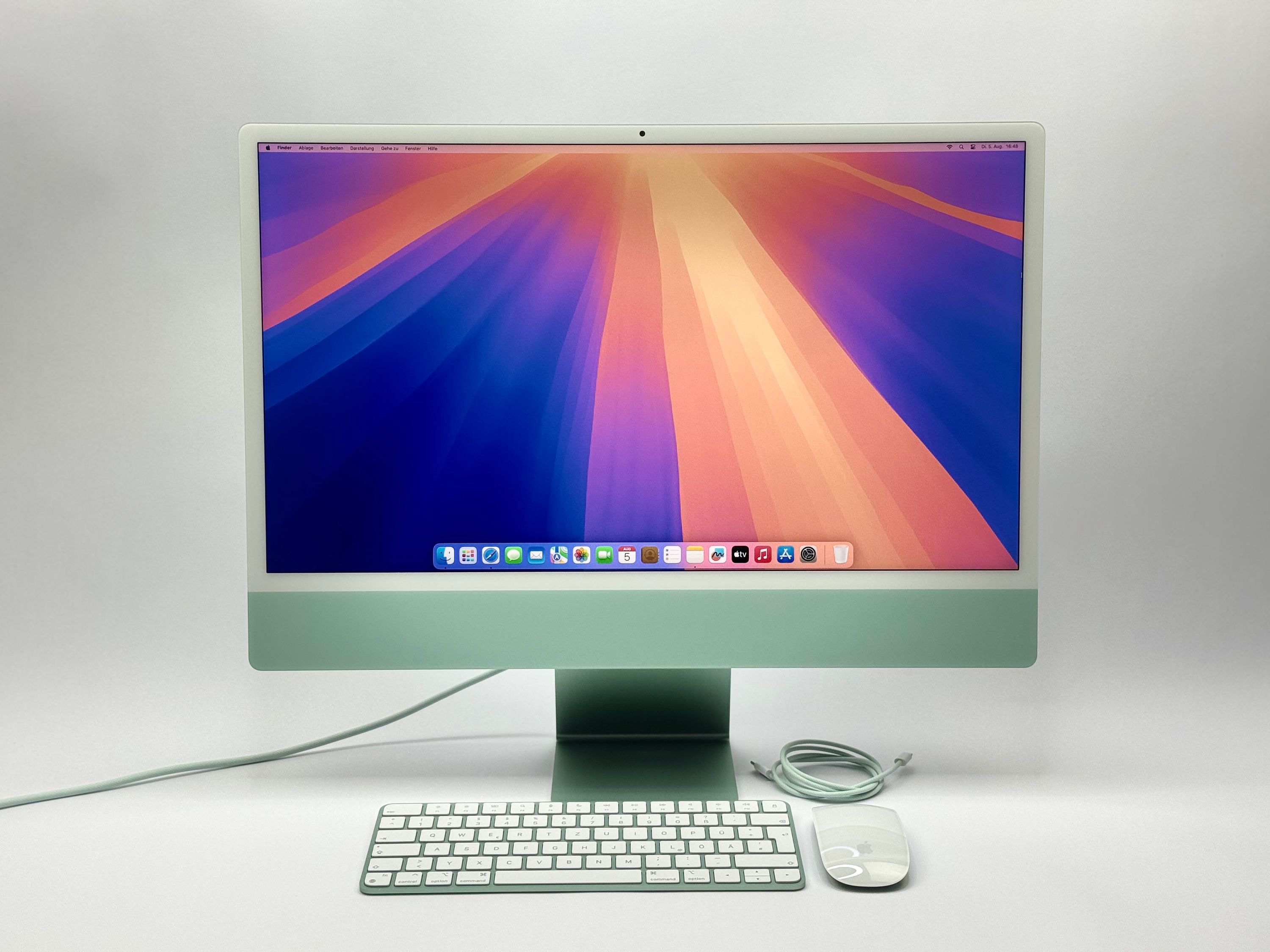 Apple iMac 24" M3 8-Core CPU 8-Core GPU 16 GB RAM 256 GB SSD GRÜN 2023