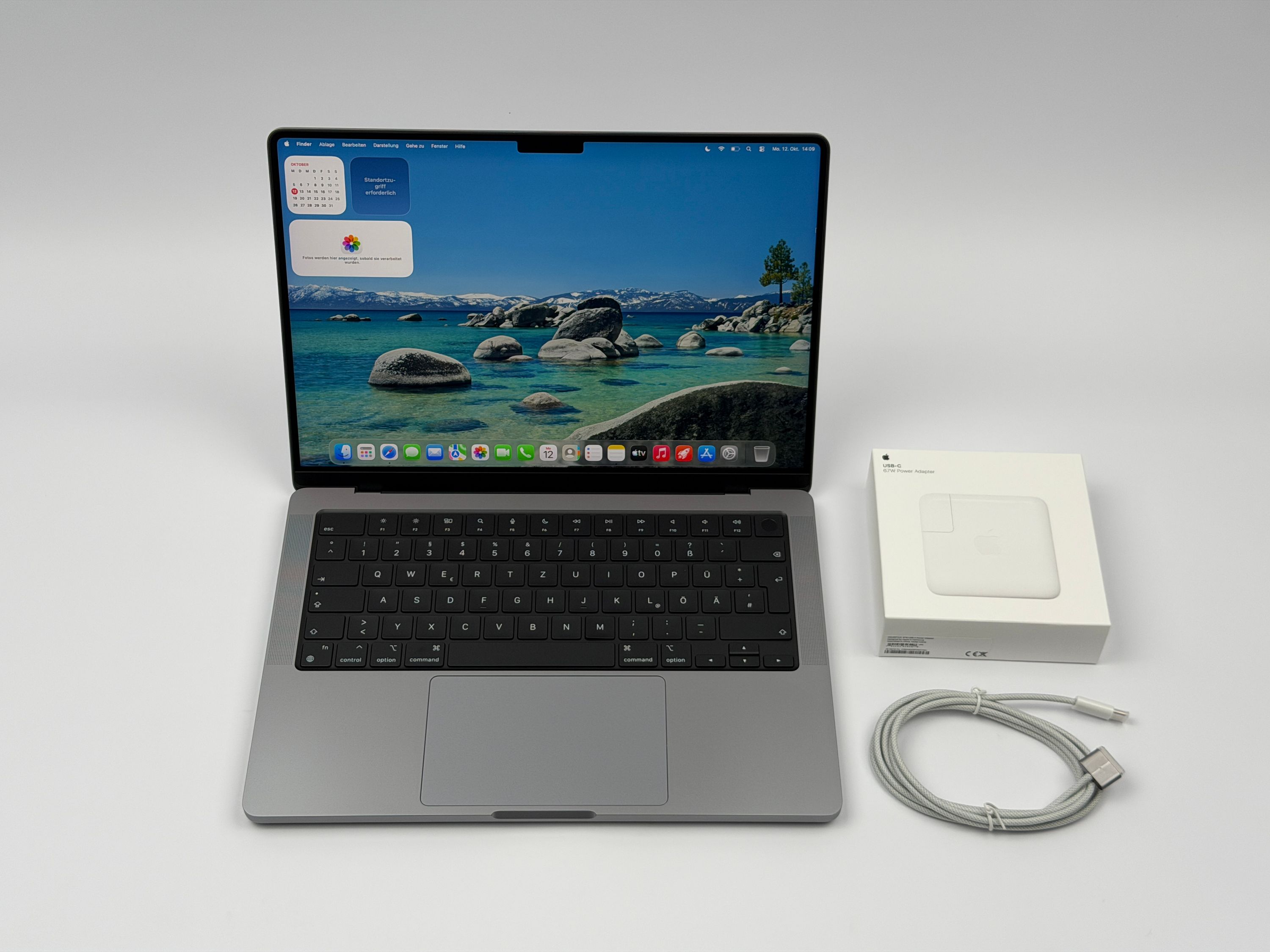 Apple MacBook Pro 14“ M1 PRO 8C CPU 14C GPU 512 GB SSD 16 GB Ram 2021 SPACE GREY