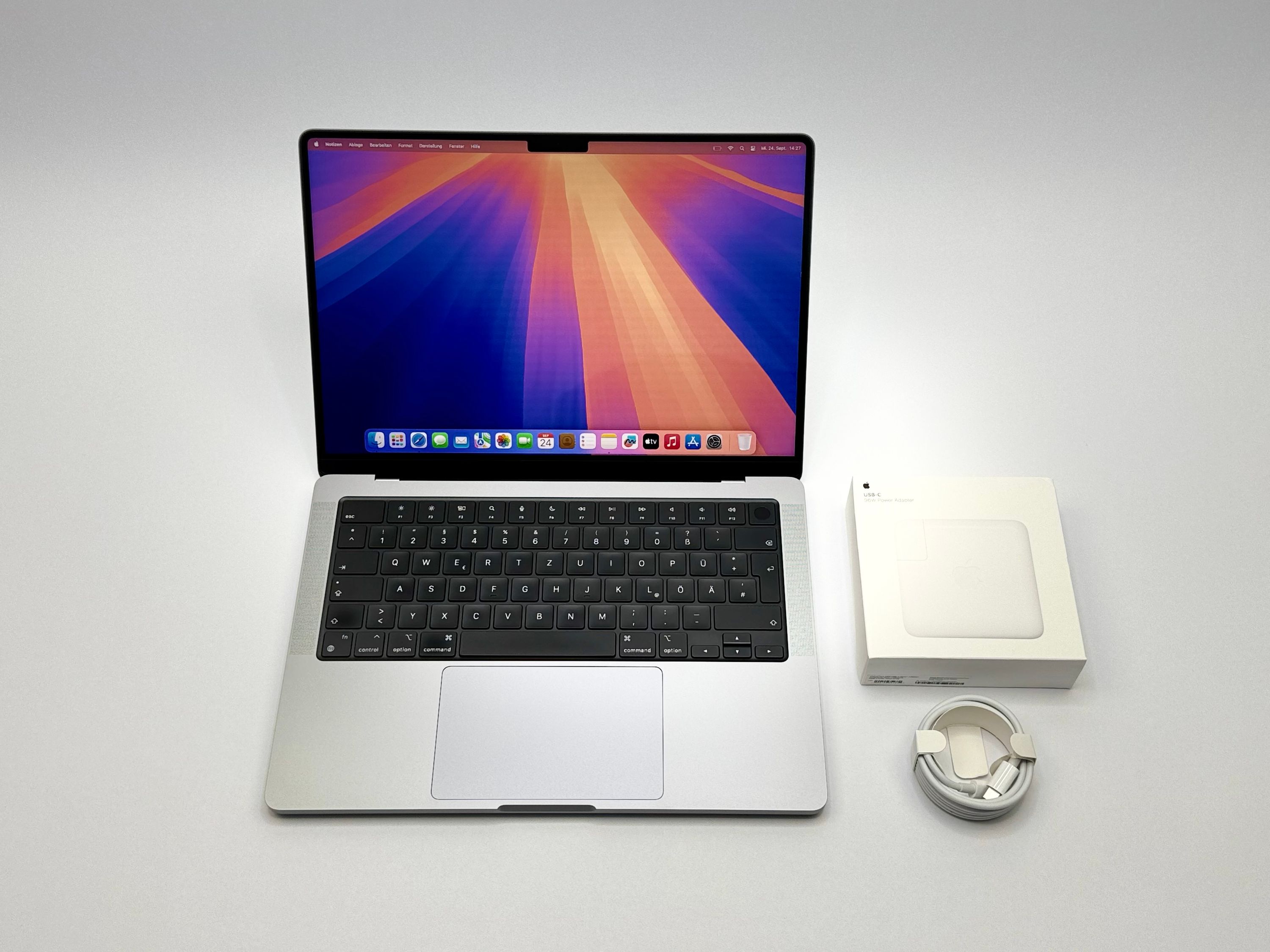 Apple MacBook Pro 14“ M1 PRO 10C CPU 16C GPU 1 TB SSD 16 GB Ram 2021 SPACE GREY