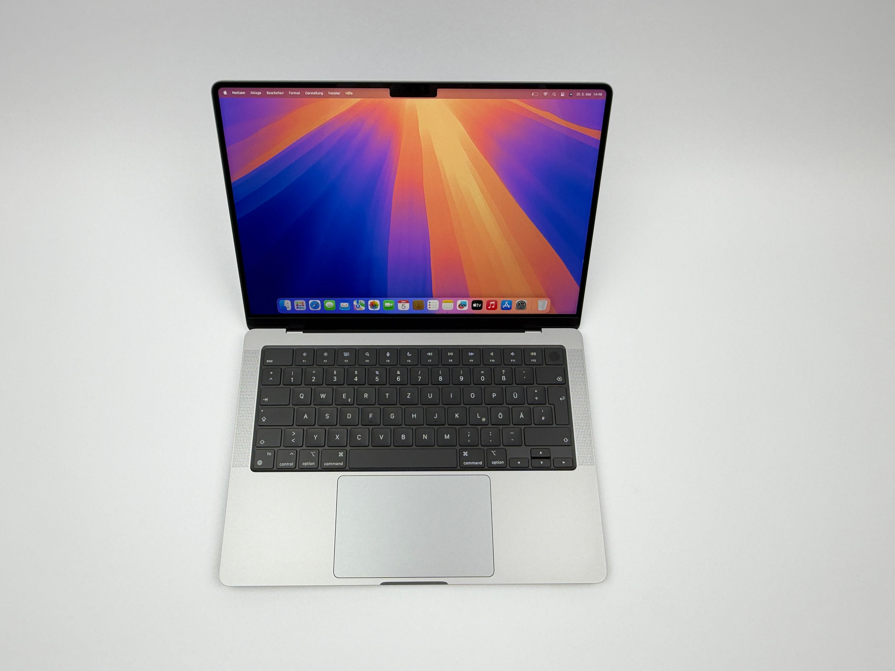 Apple MacBook Pro 14“ M2 PRO 10C CPU 16C GPU 512 GB SSD 16 GB Ram 2023 SPACE GREY