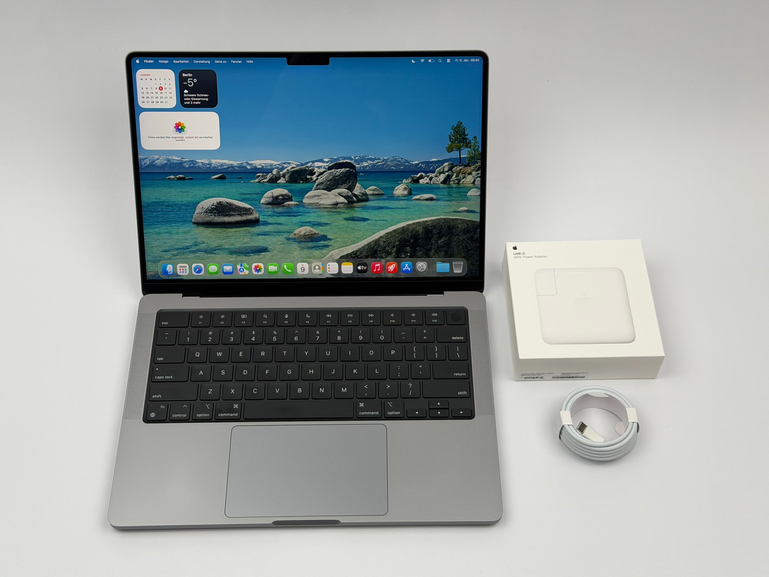 Apple MacBook Pro 14“ M1 PRO 10C CPU 16C GPU 1 TB SSD 32 GB Ram 2021 SPACE GREY QWERTY