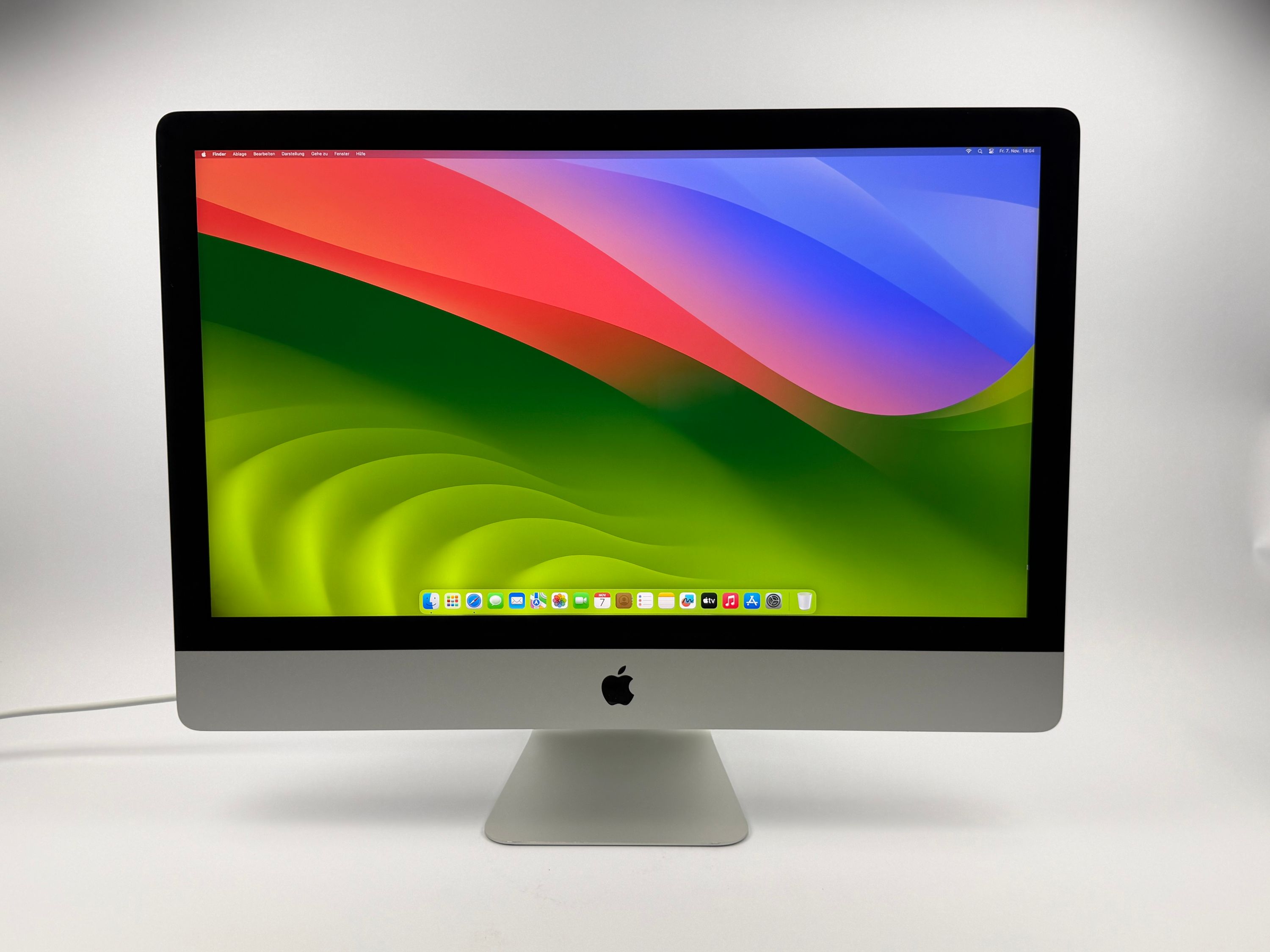 Apple iMac Retina 5K 27“ 10-Core i9 3,6 Ghz 64 GB Ram 2 TB SSD RP 5700 XT SILBER 2020