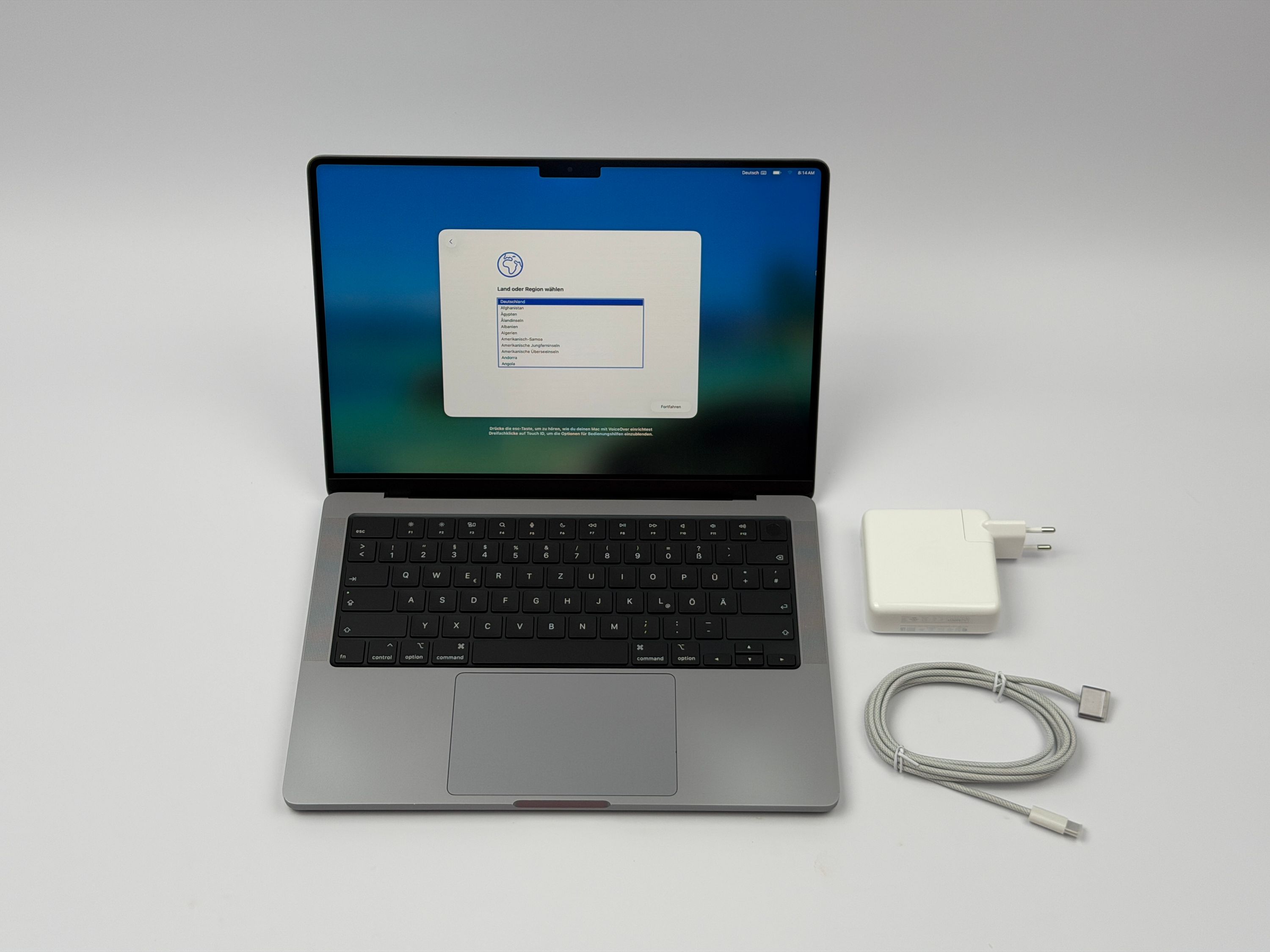 Apple MacBook Pro 14“ M1 MAX 10C CPU 24C GPU 512 GB SSD 32 GB Ram 2021 SPACE GREY