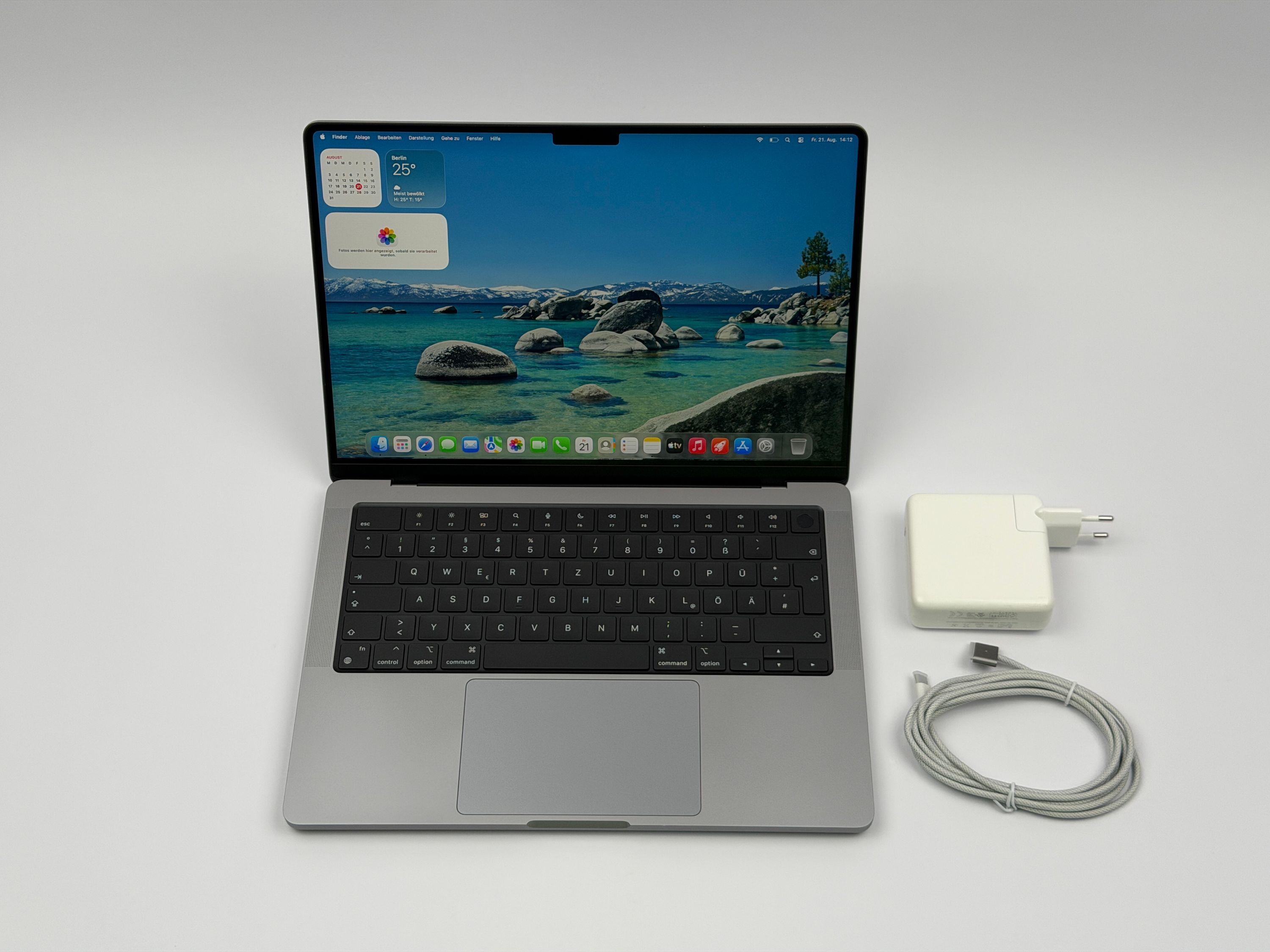 Apple MacBook Pro 14“ M1 PRO 10C CPU 16C GPU 512 GB SSD 16 GB Ram 2021 SPACE GREY