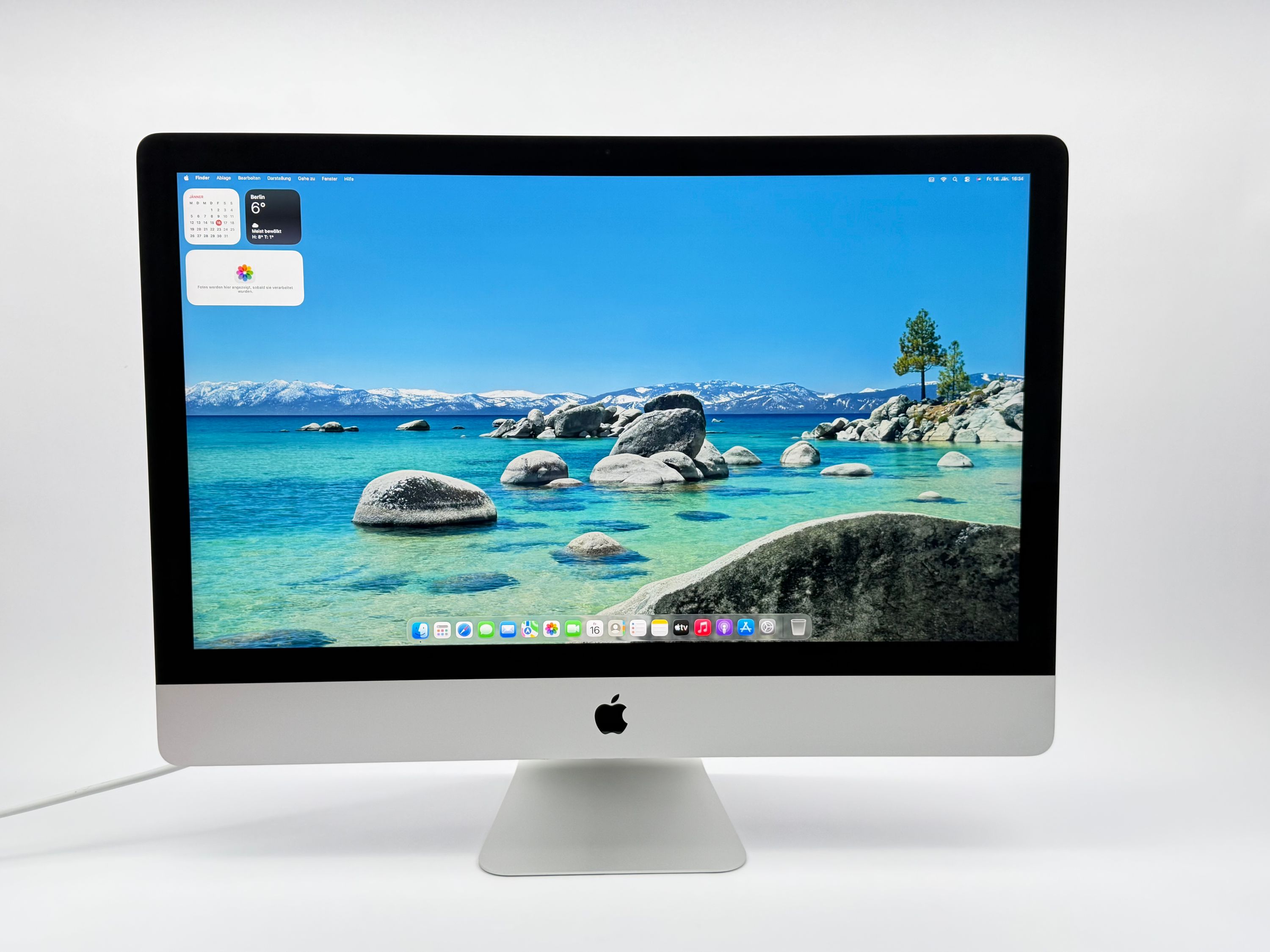 Apple iMac Retina 5K 27“ 8-Core i7 3,8 Ghz 32 GB Ram 1 TB SSD RP 5700 XT SILBER 2020