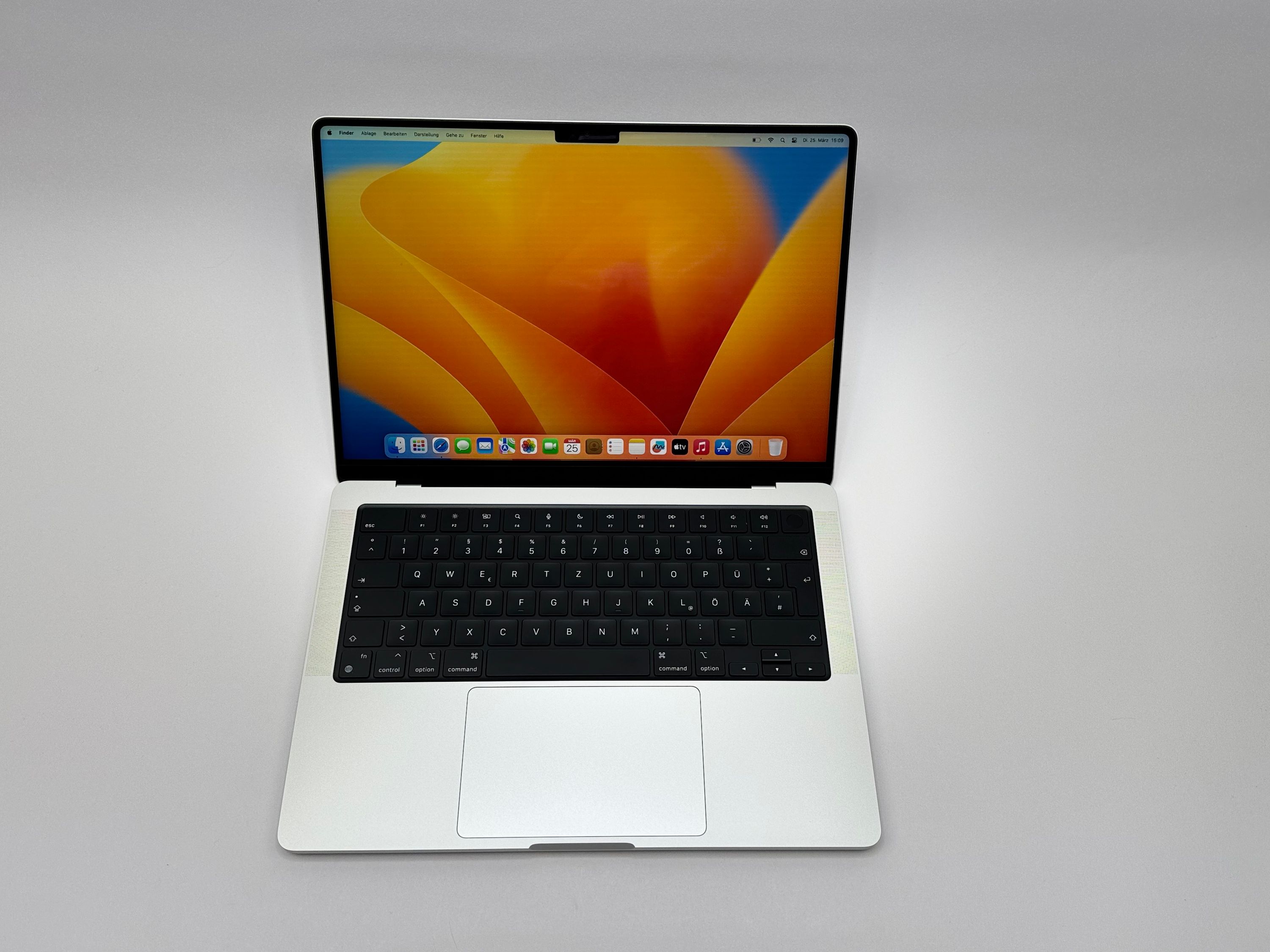Apple MacBook Pro 14“ M2 PRO 10C CPU 16C GPU 512 GB SSD 16 GB Ram 2023 SILBER