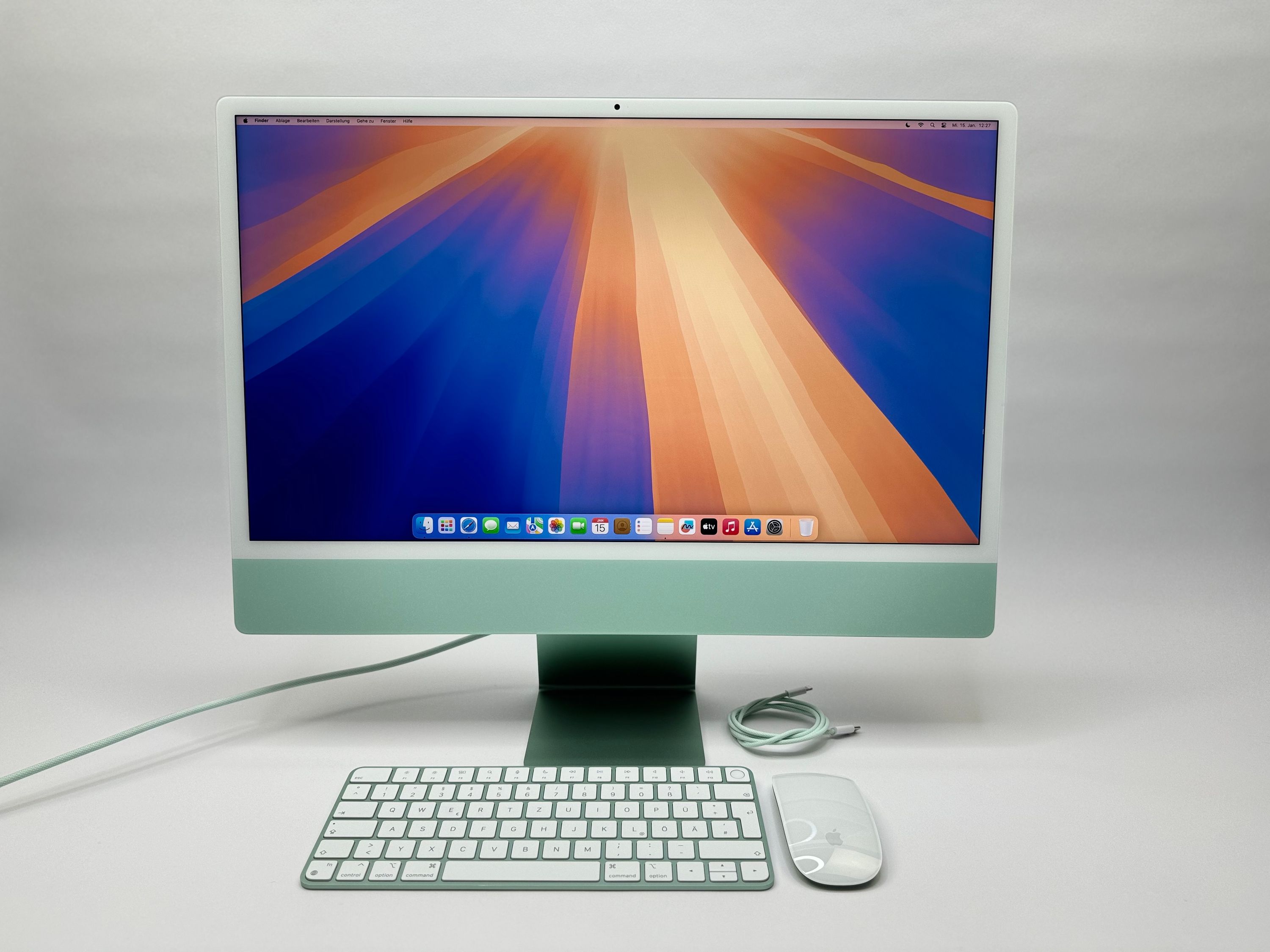 Apple iMac 24" M1 8-Core CPU 8-Core GPU 16 GB RAM 512 GB SSD grün 2021