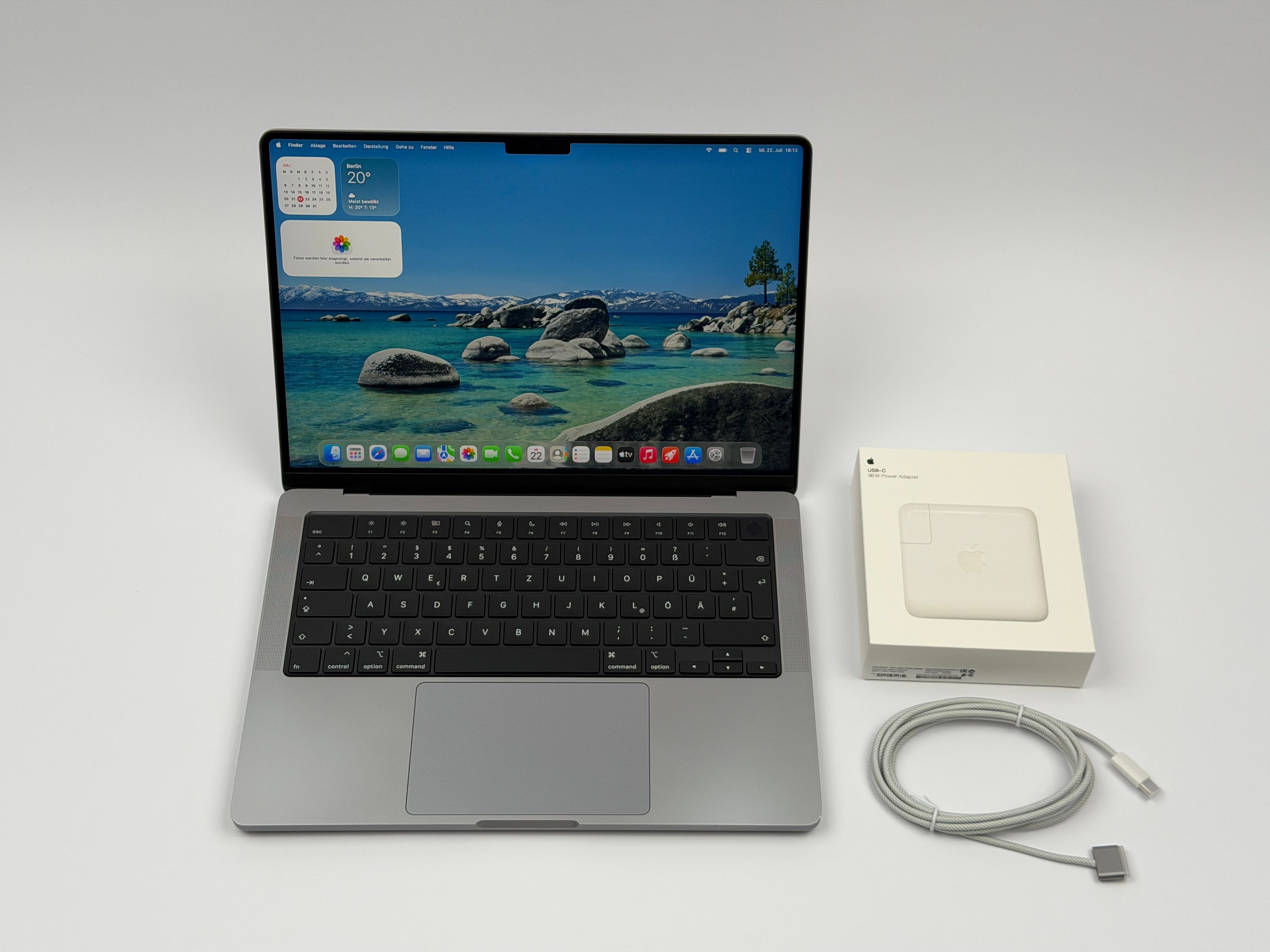 Apple MacBook Pro 14“ M1 MAX 10C CPU 24C GPU 512 GB SSD 32 GB Ram 2021 SPACE GREY