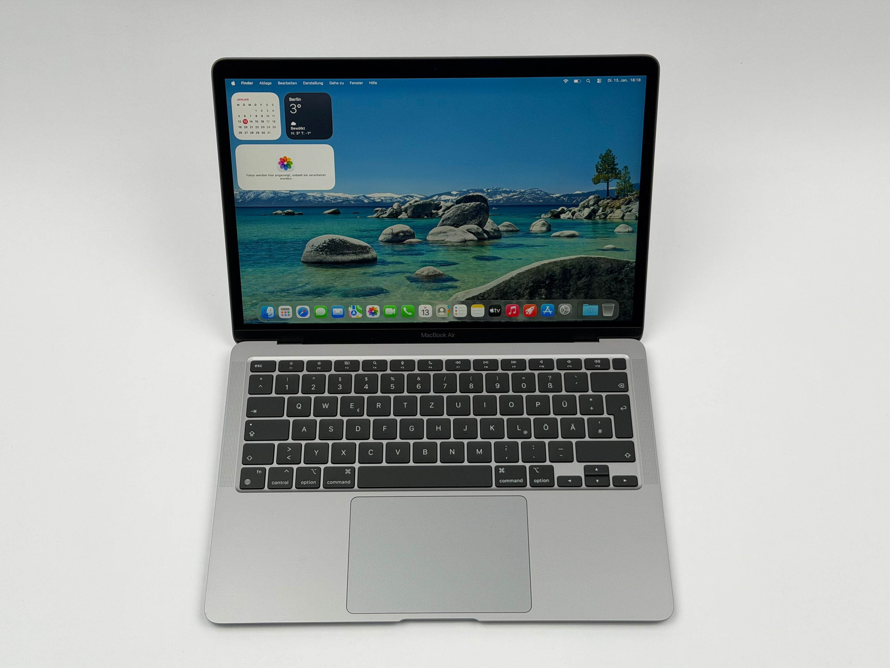 Apple MacBook Air 13,3“ M1 8C CPU 7C GPU 256 GB SSD 16 GB Ram 2020 Space Grey