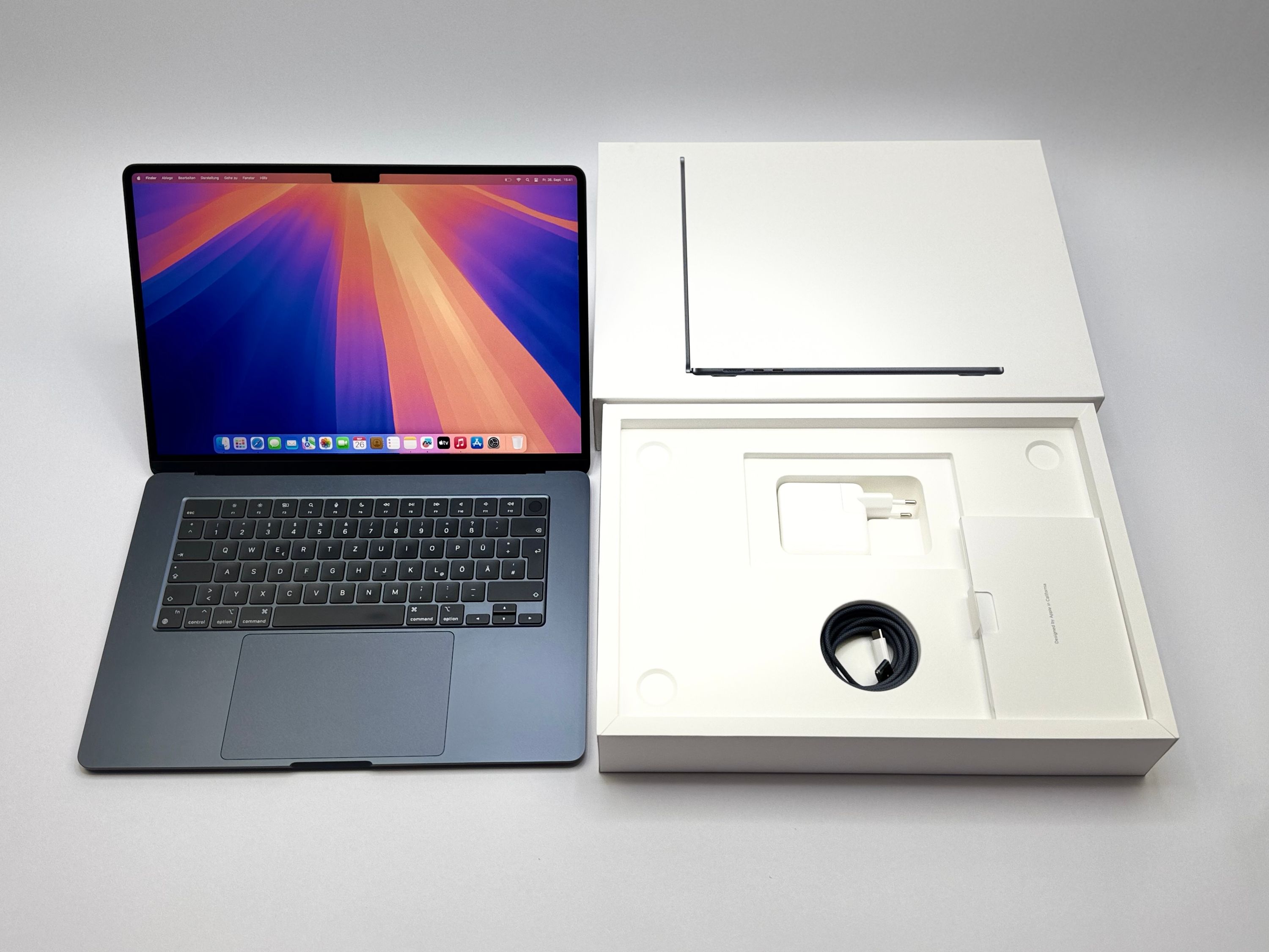 Apple MacBook Air 15,3“ M2 8C CPU 10C GPU 2 TB SSD 24 GB 2023 Mitternacht