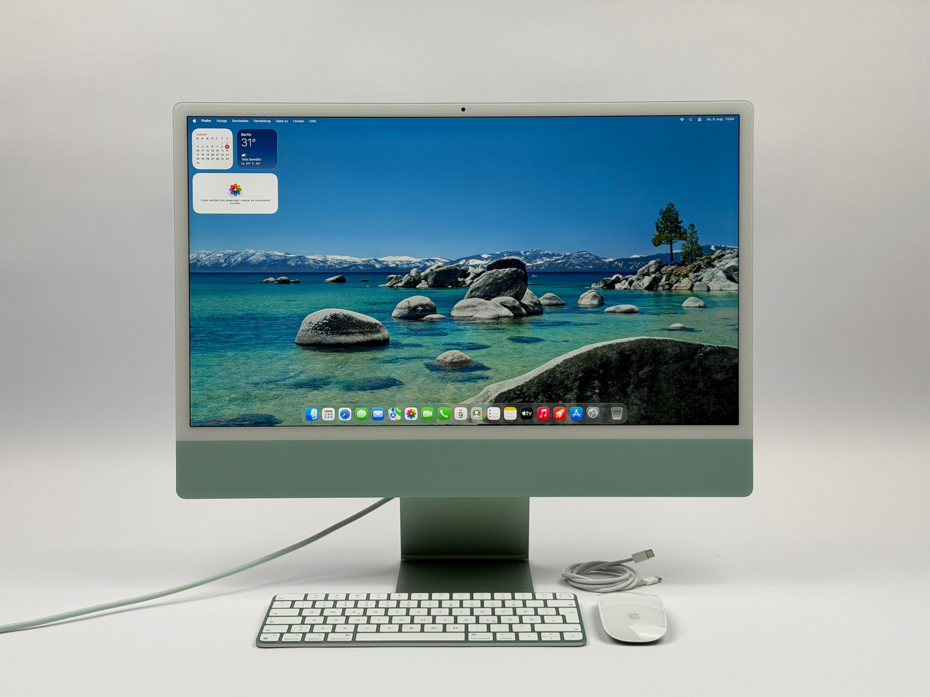 Apple iMac 24" M1 8-Core CPU 8-Core GPU 8GB RAM 256 GB SSD Grün